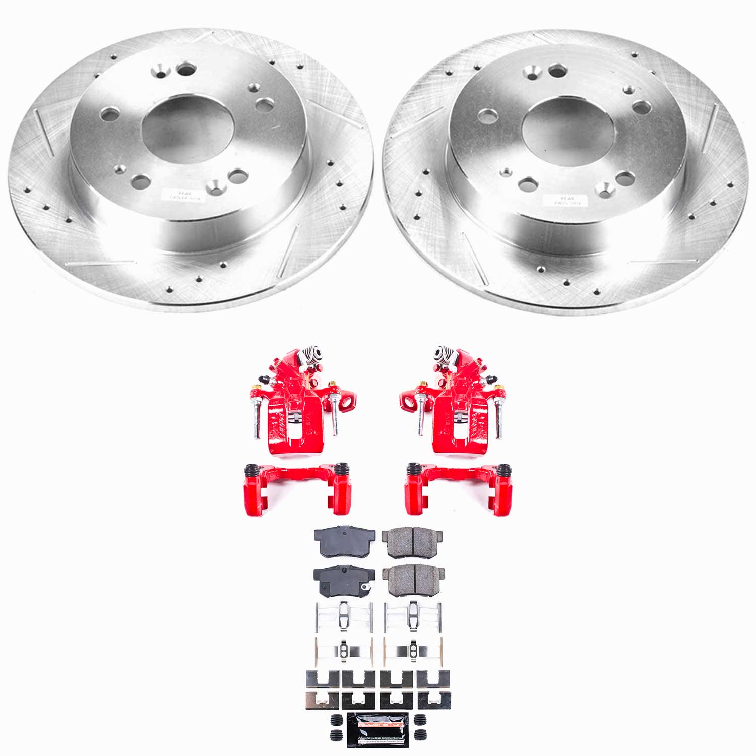 Z23 Daily Driver Carbon-Fiber Ceramic Pads Drilled & Slotted Rotor & Caliper Kit