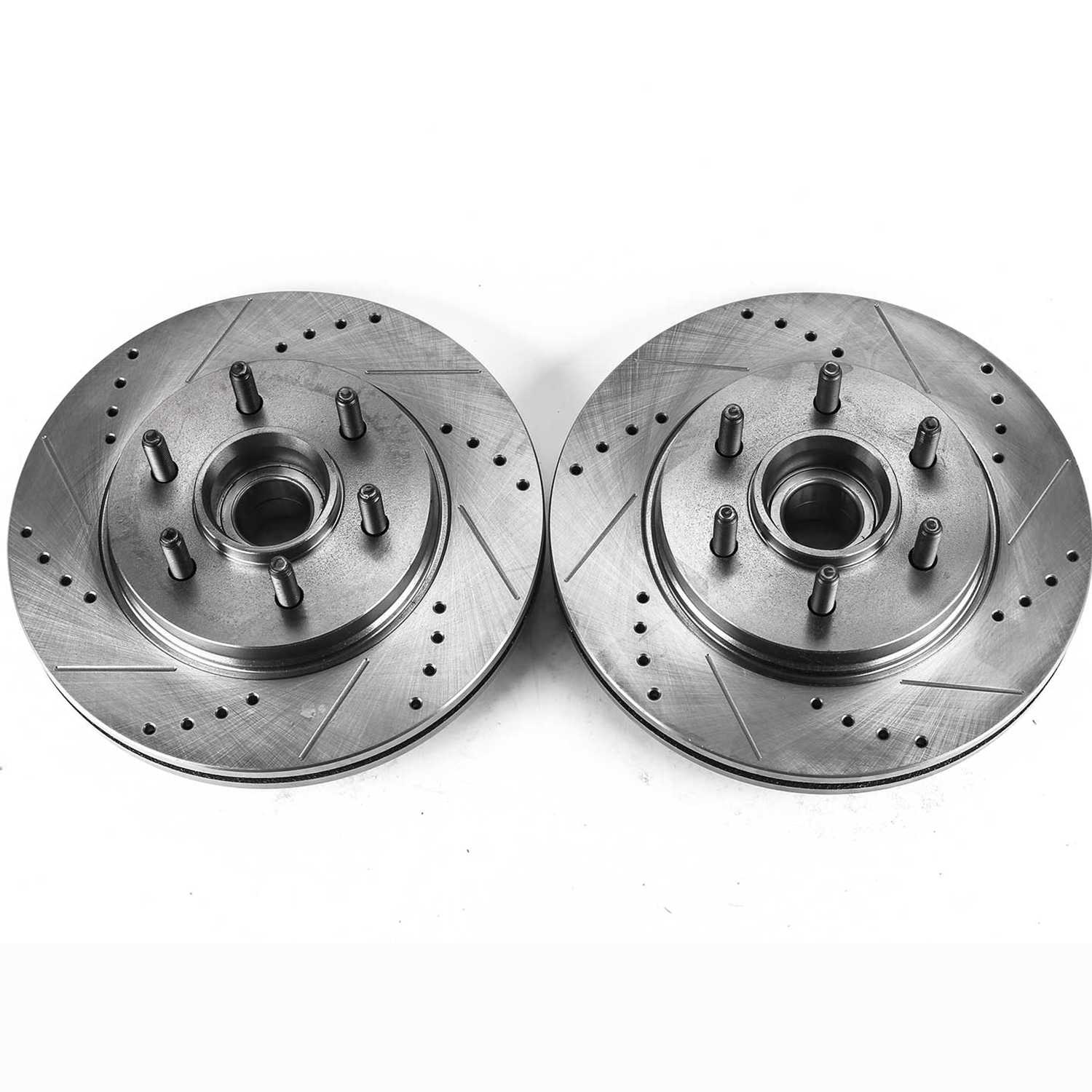 Evolution Performance Drilled And Slotted Rotor Pair