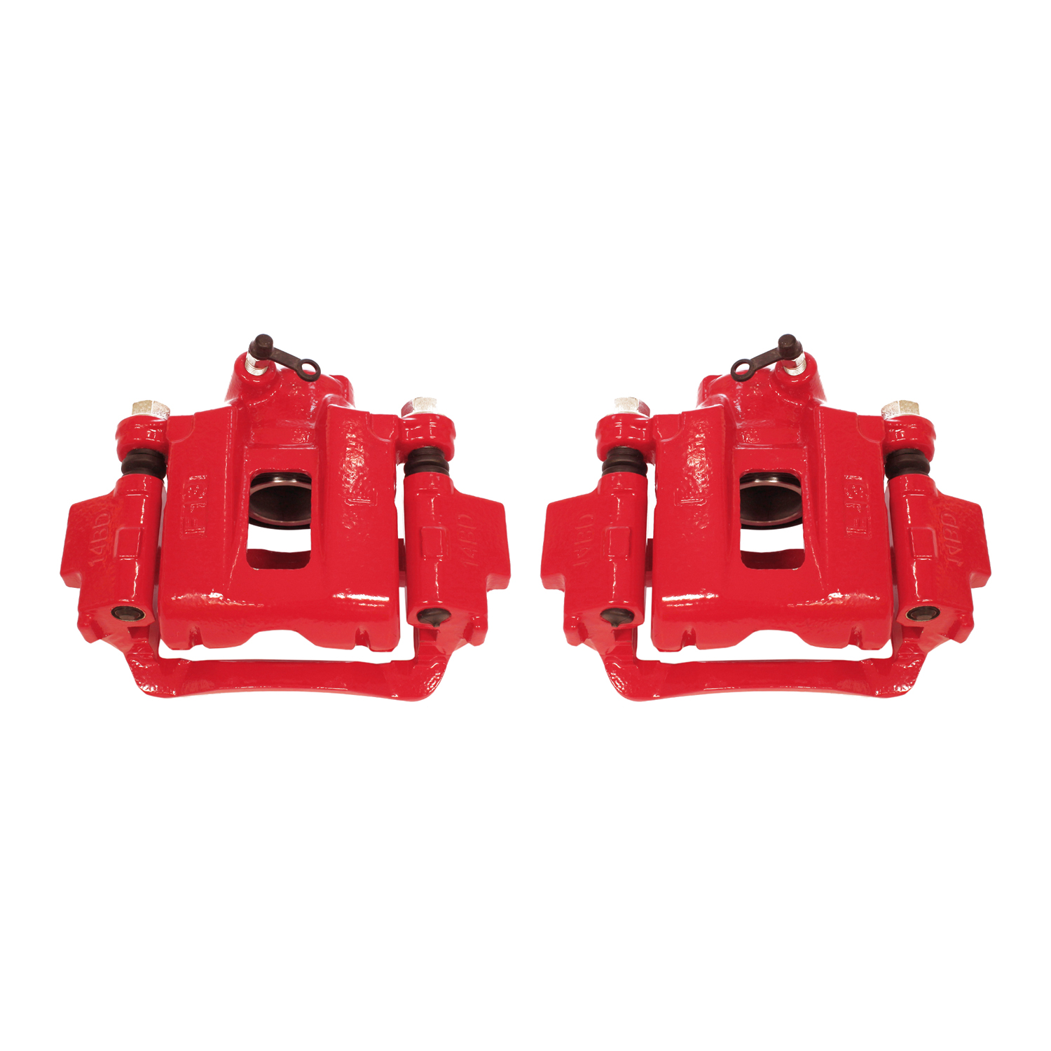 Red Powder Coated Calipers