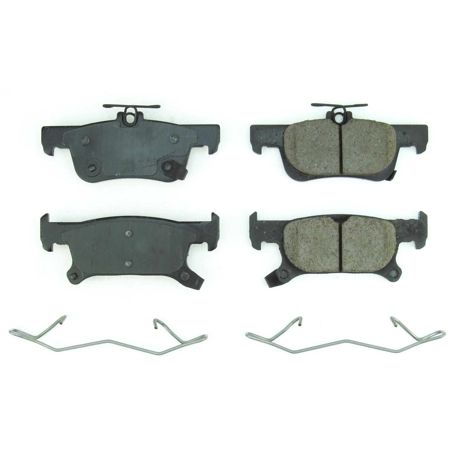 Z17 Low-Dust Ceramic Brake Pads with Hardware