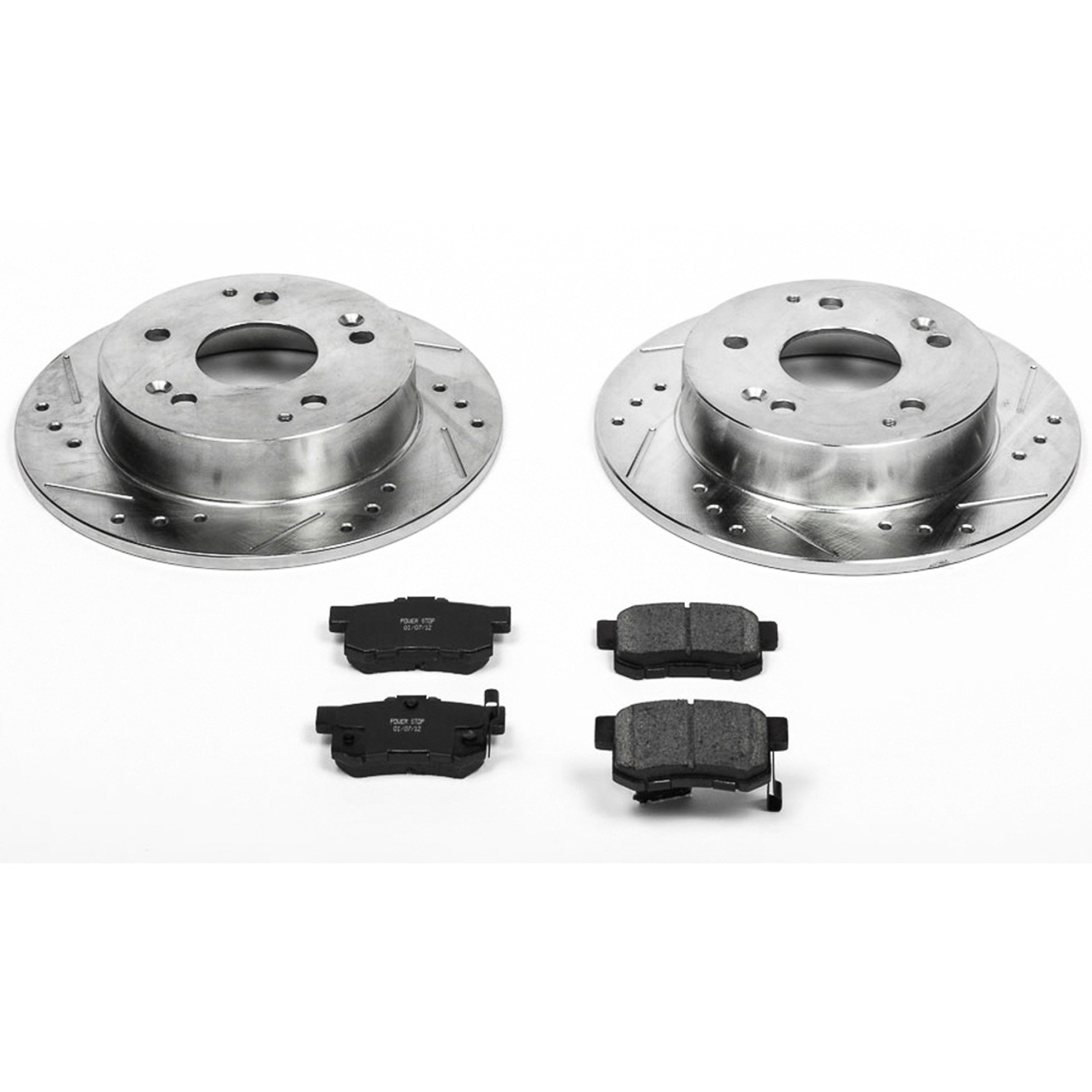 Z23 Daily Driver Carbon-Fiber Ceramic Brake Pad and Drilled & Slotted Rotor Kit