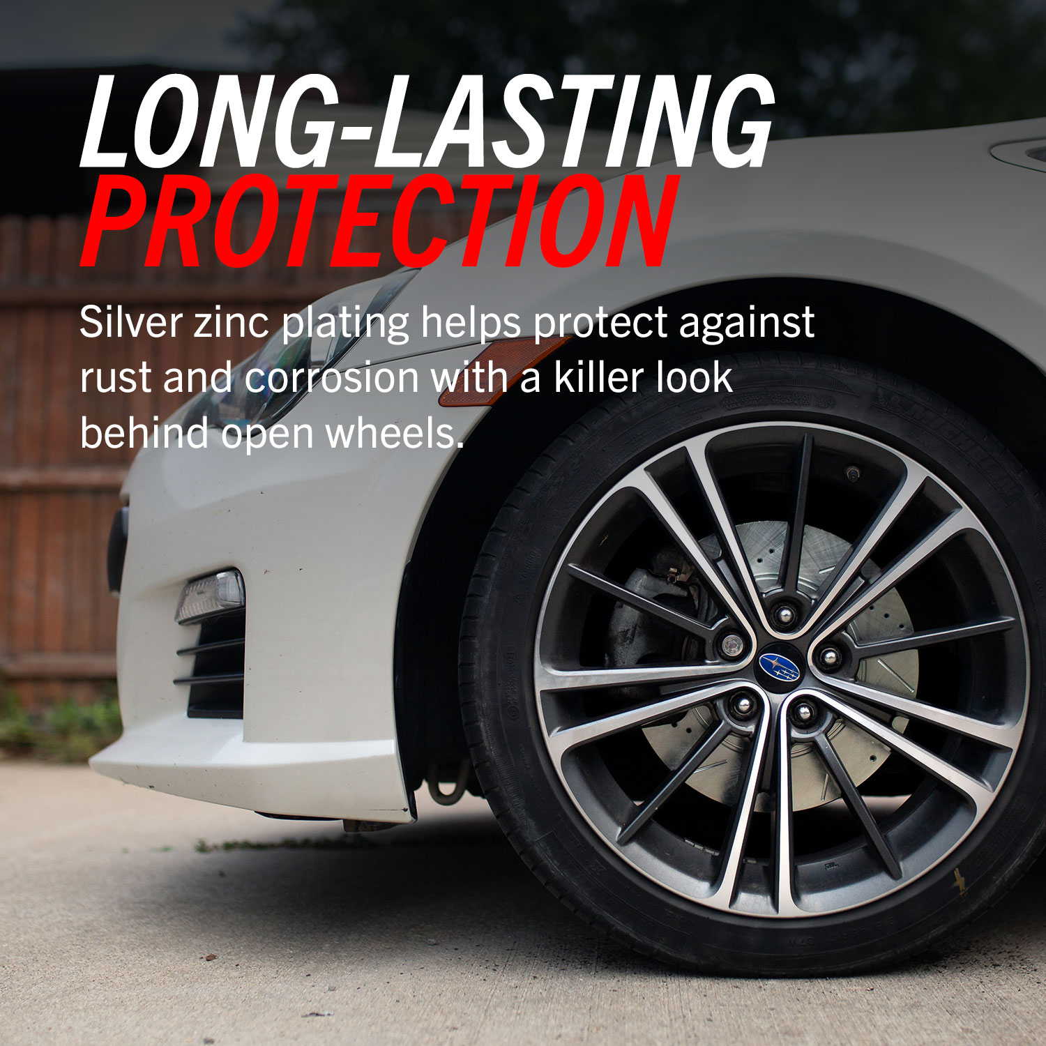 Evolution Performance Drilled, Slotted & Plated Brake Rotor Pair