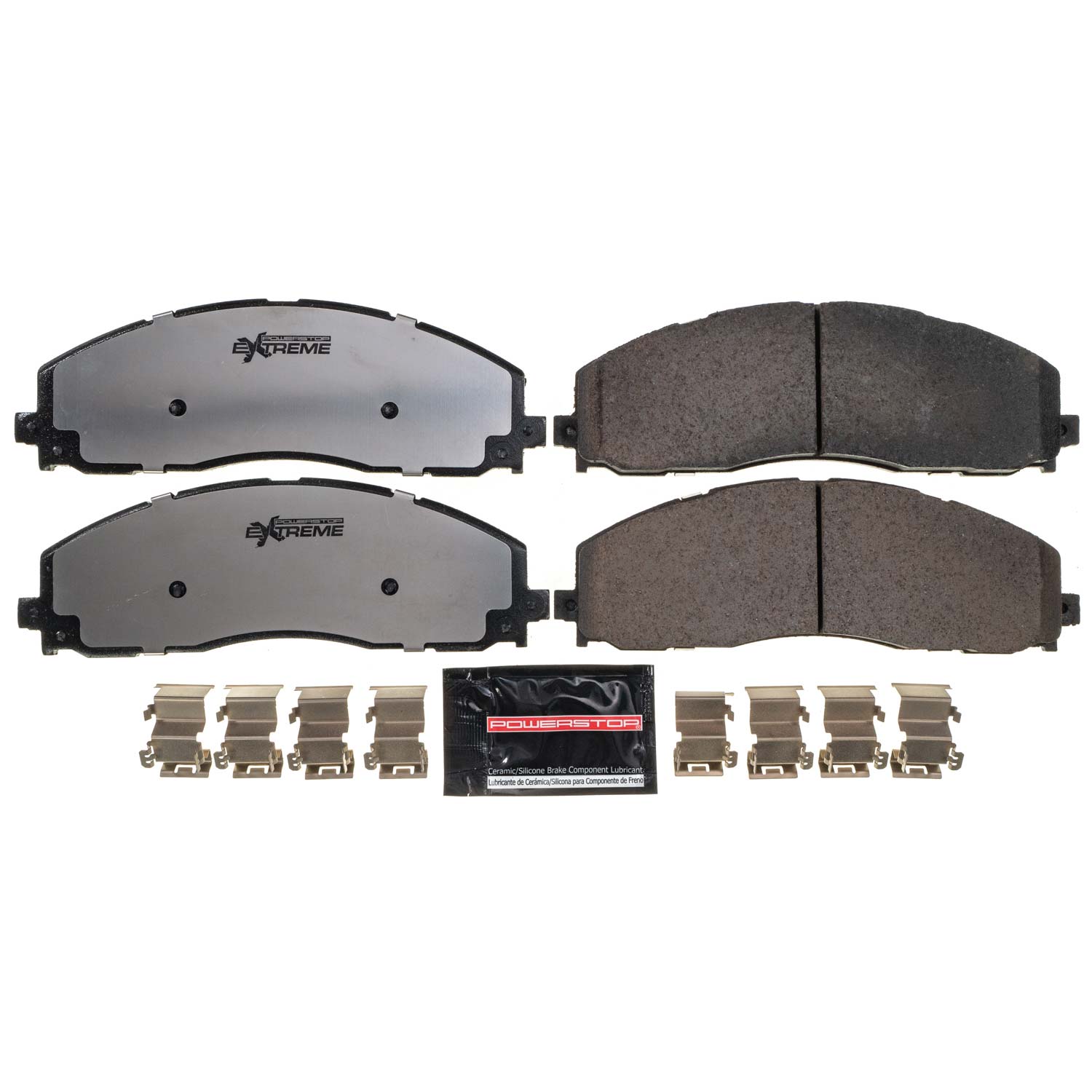 Z36 Truck and SUV Carbon-Fiber Ceramic Brake Pads with Hardware Kit
