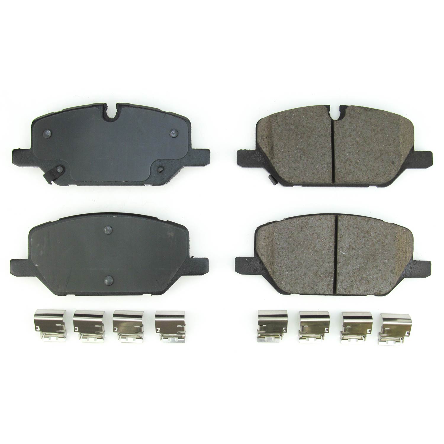 Z17 Low-Dust Ceramic Brake Pads with Hardware