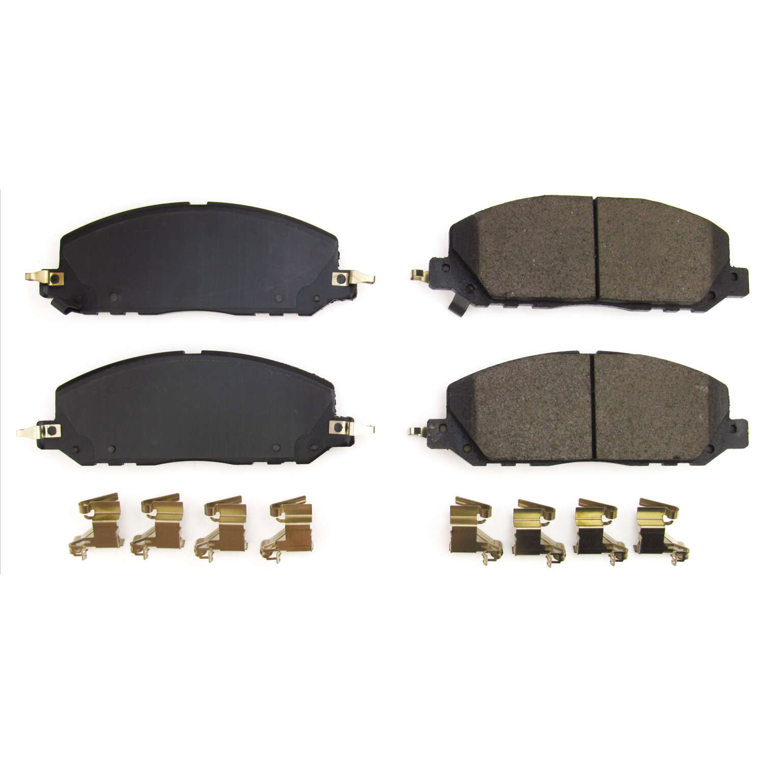 Z17 Low-Dust Ceramic Brake Pads with Hardware