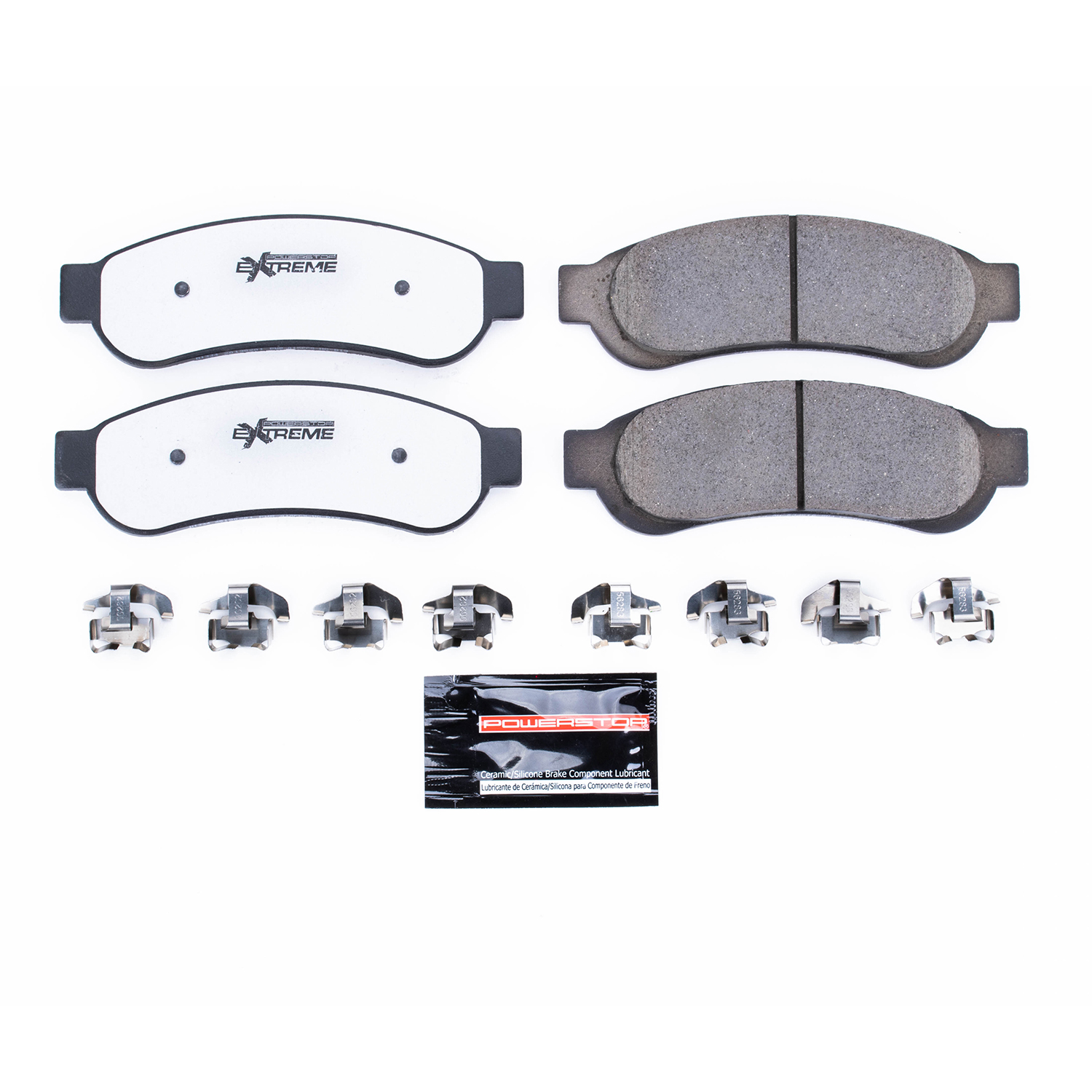 Z36 Truck and SUV Carbon-Fiber Ceramic Brake Pads with Hardware Kit