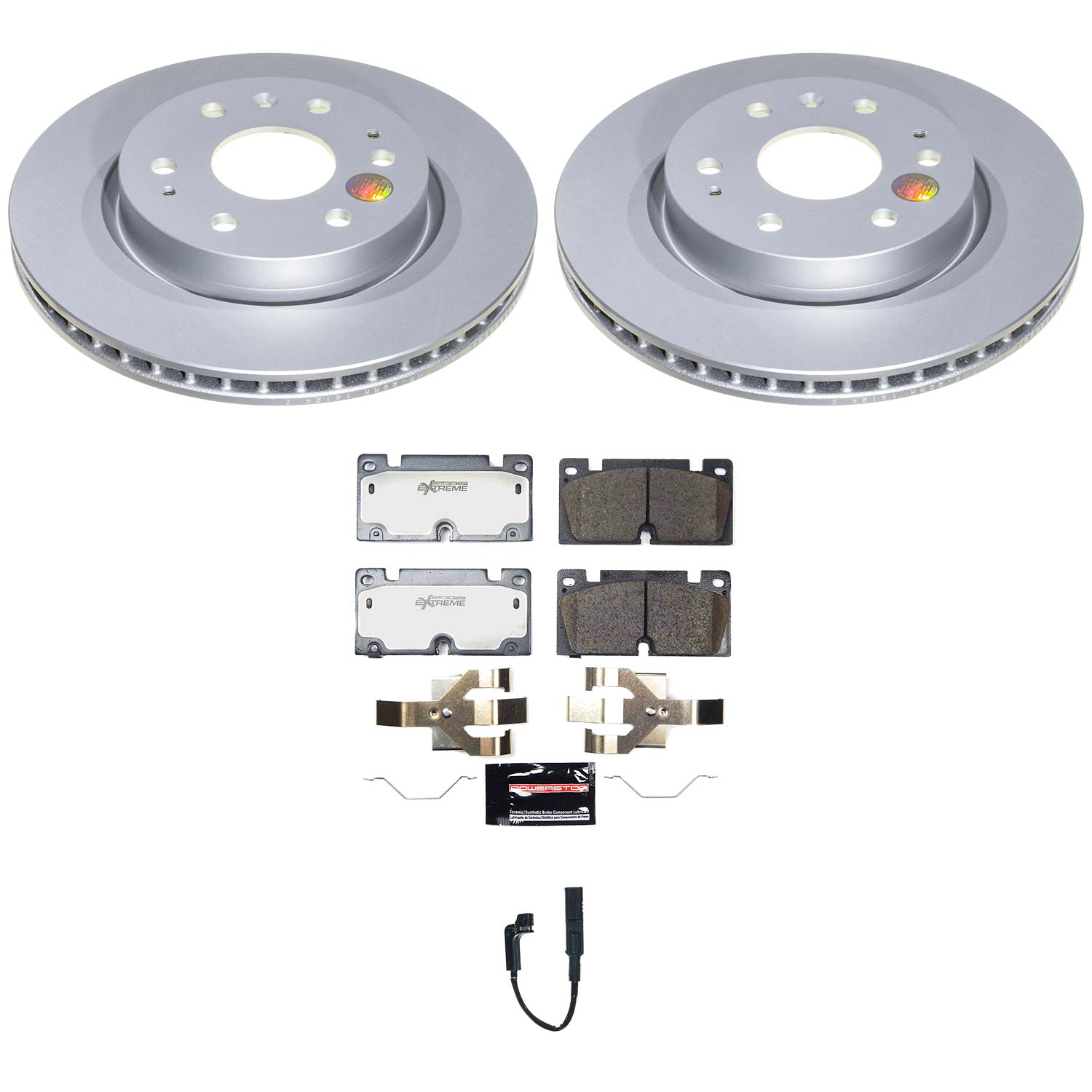 Z36 Truck & Tow Carbon-Fiber Ceramic Brake Pad and Coated Rotor Kit