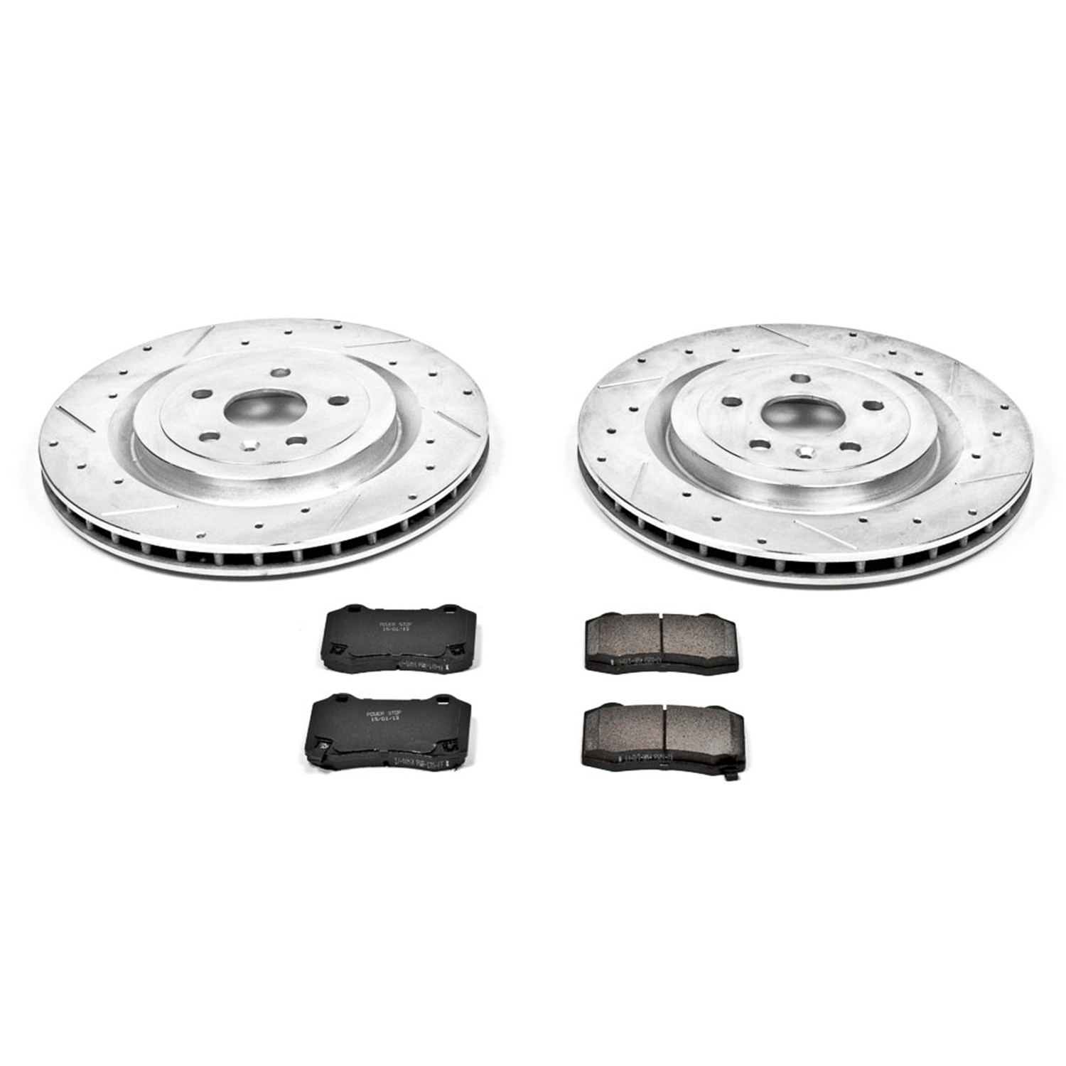 Z23 Daily Driver Carbon-Fiber Ceramic Brake Pad and Drilled & Slotted Rotor Kit