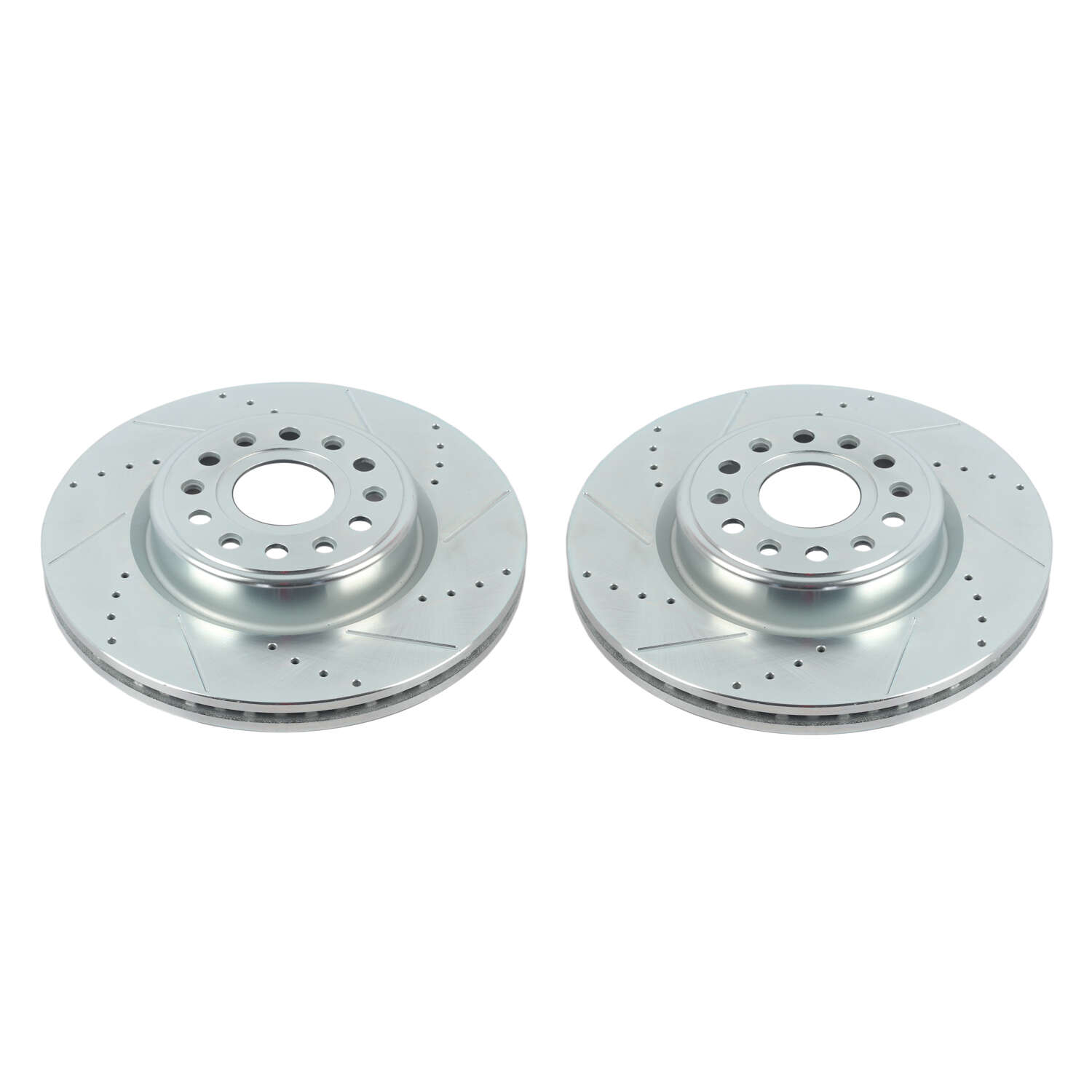 Evolution Performance Drilled And Slotted Rotor Pair