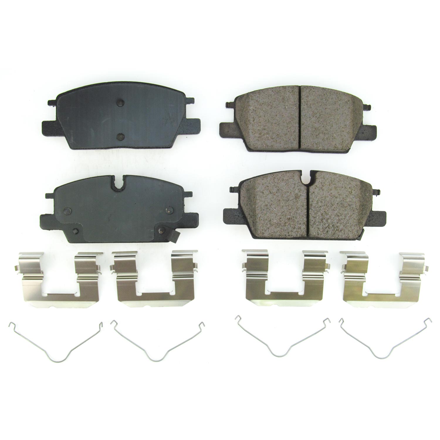 Z17 Low-Dust Ceramic Brake Pads with Hardware
