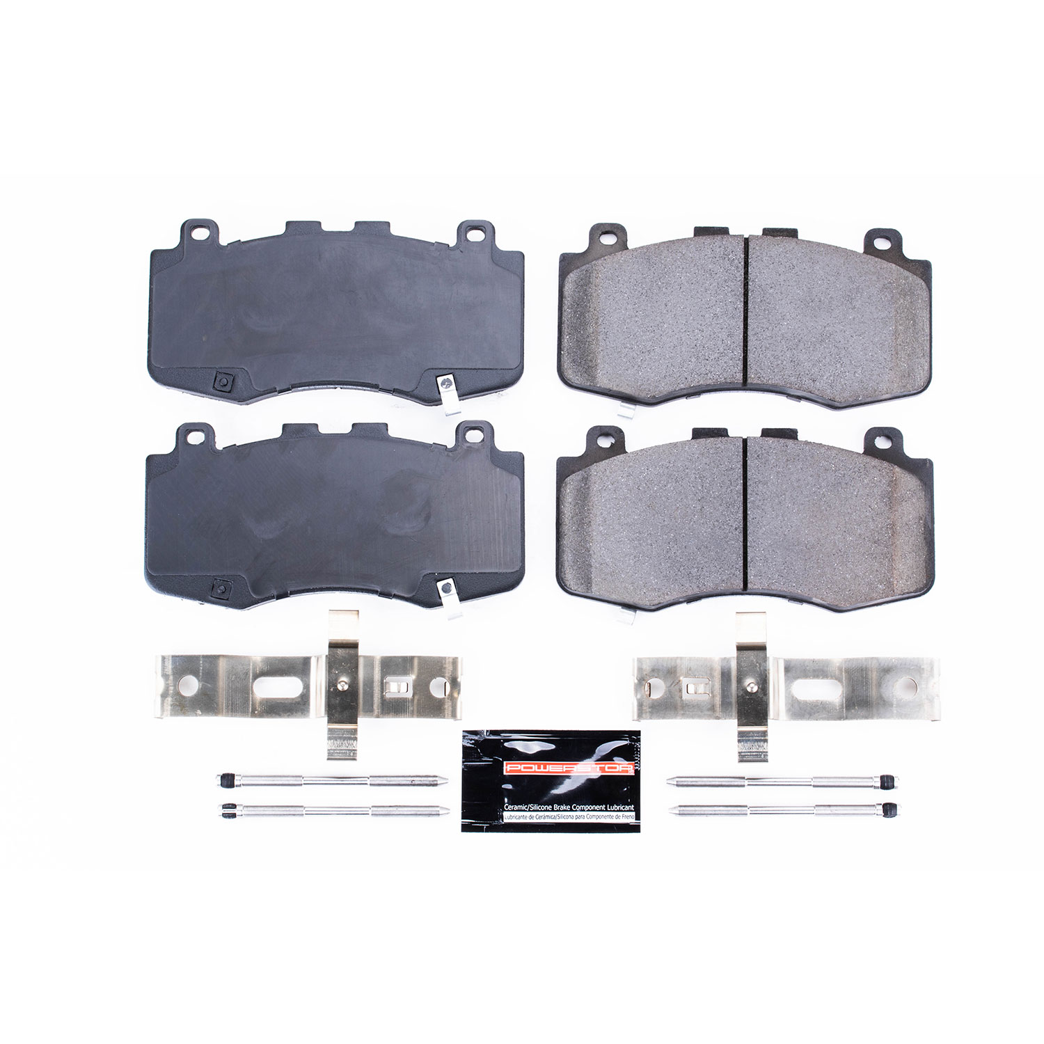 Z23 Daily Driver Carbon-Fiber Ceramic Brake Pads with Hardware Kit