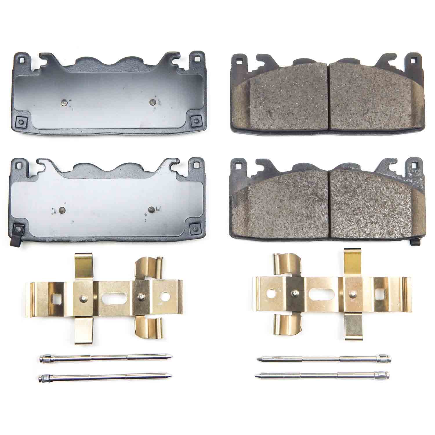 Z17 Low-Dust Ceramic Brake Pads with Hardware