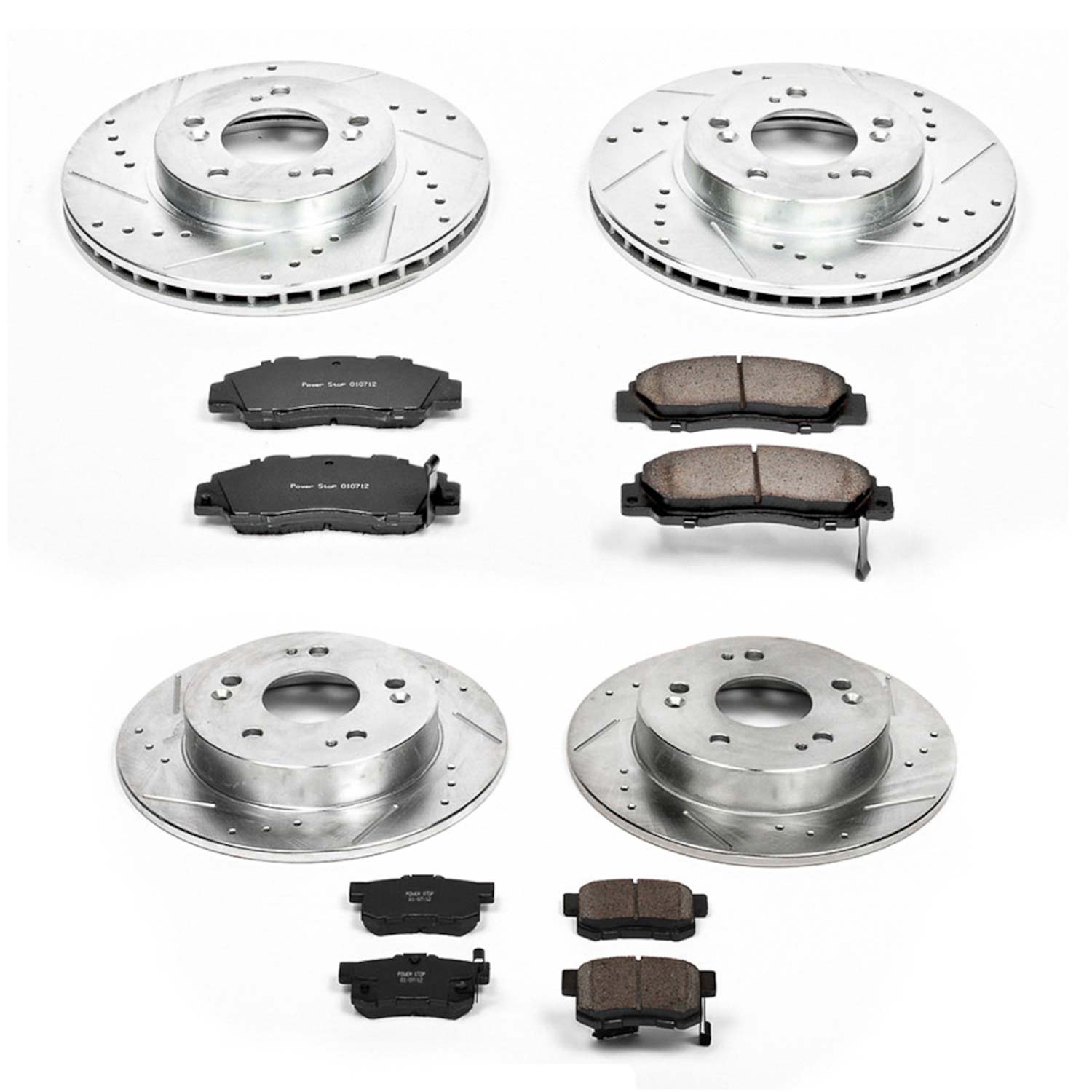 Z23 Daily Driver Carbon-Fiber Ceramic Brake Pad and Drilled & Slotted Rotor Kit