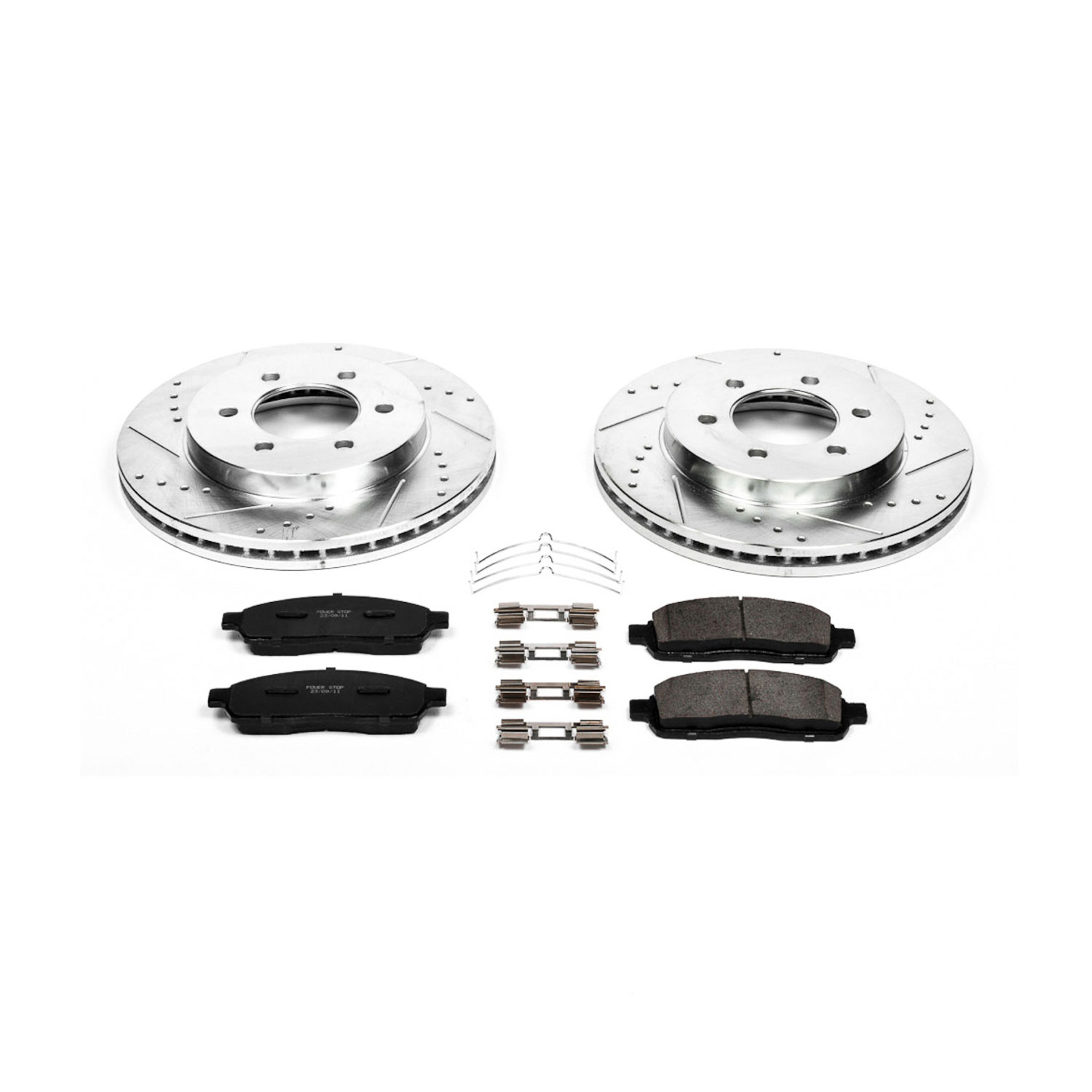 Z23 Daily Driver Carbon-Fiber Ceramic Brake Pad and Drilled & Slotted Rotor Kit