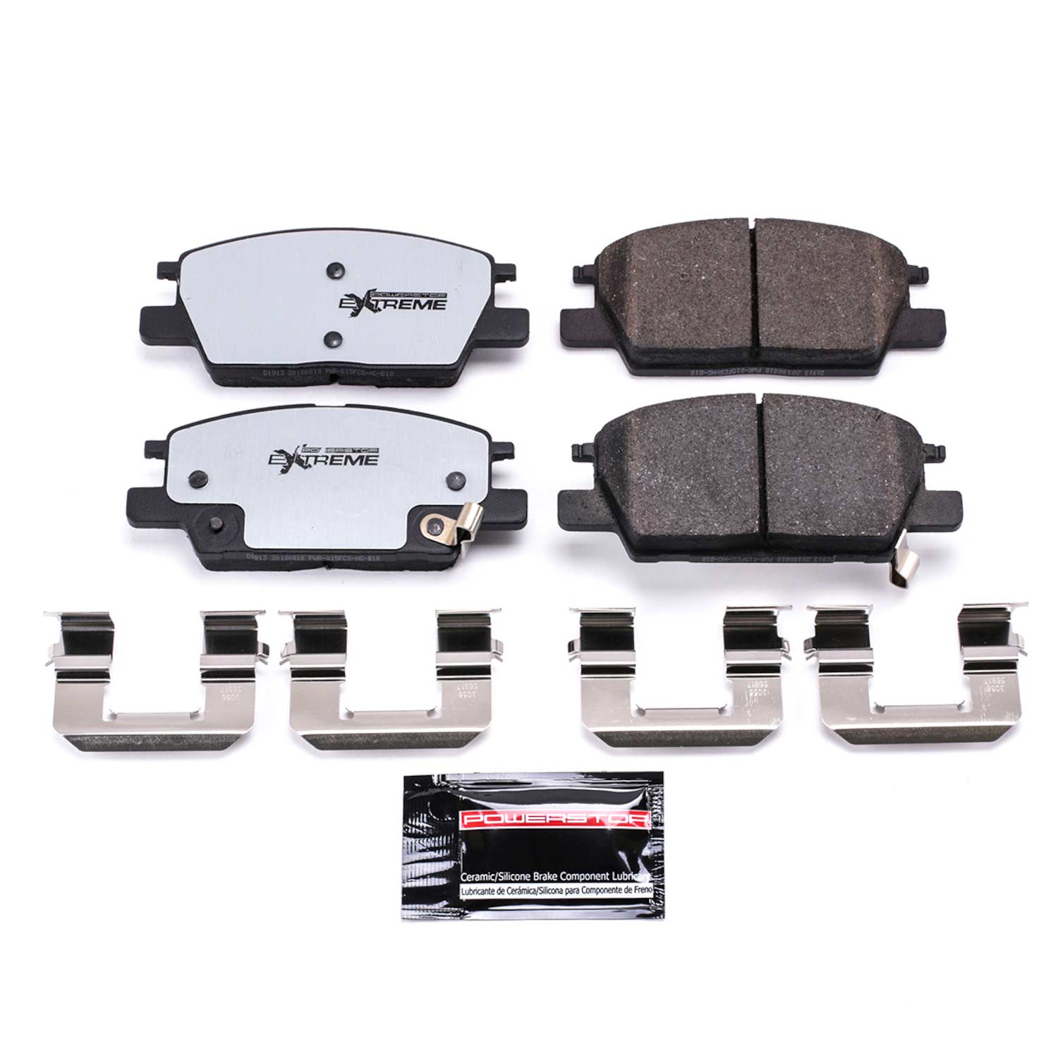 Z36 Truck and SUV Carbon-Fiber Ceramic Brake Pads with Hardware Kit