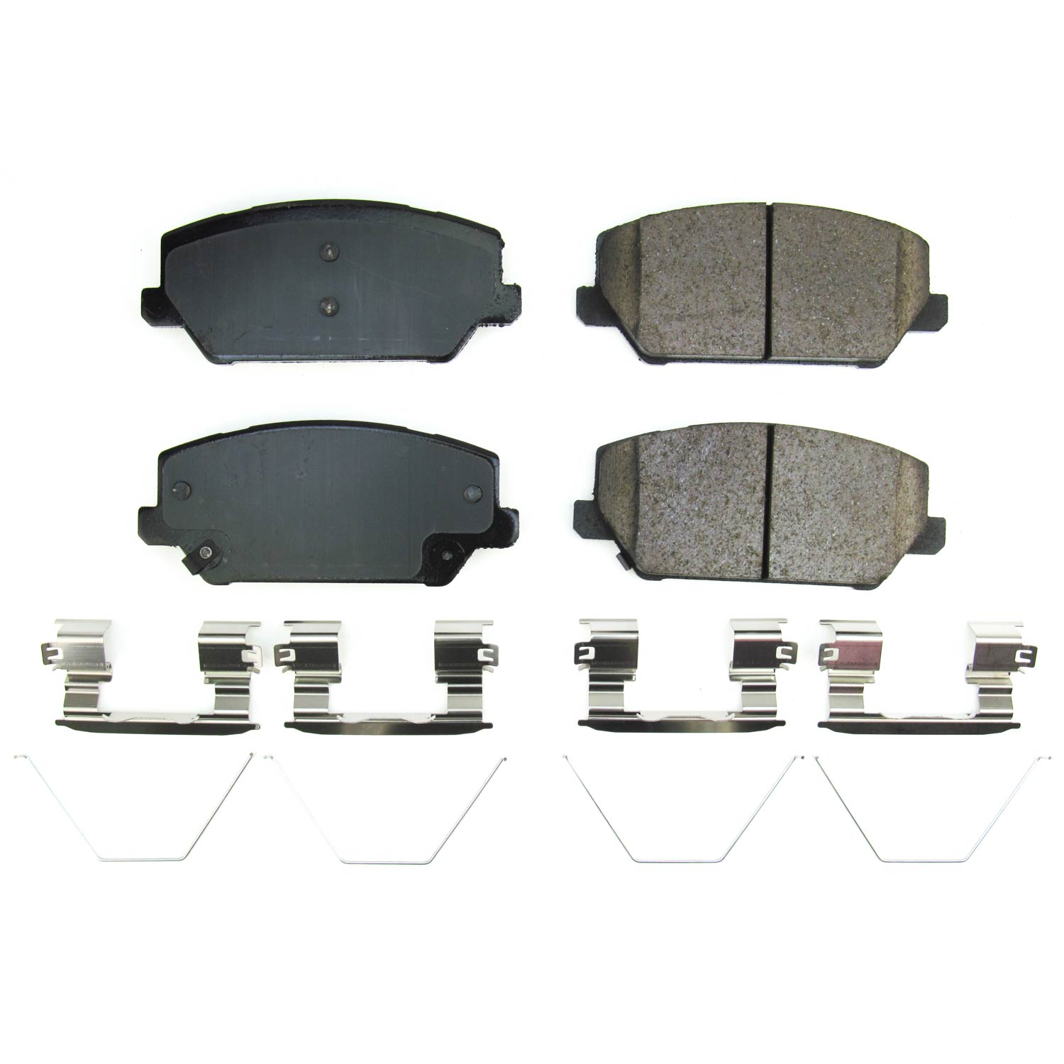 Z17 Low-Dust Ceramic Brake Pads with Hardware