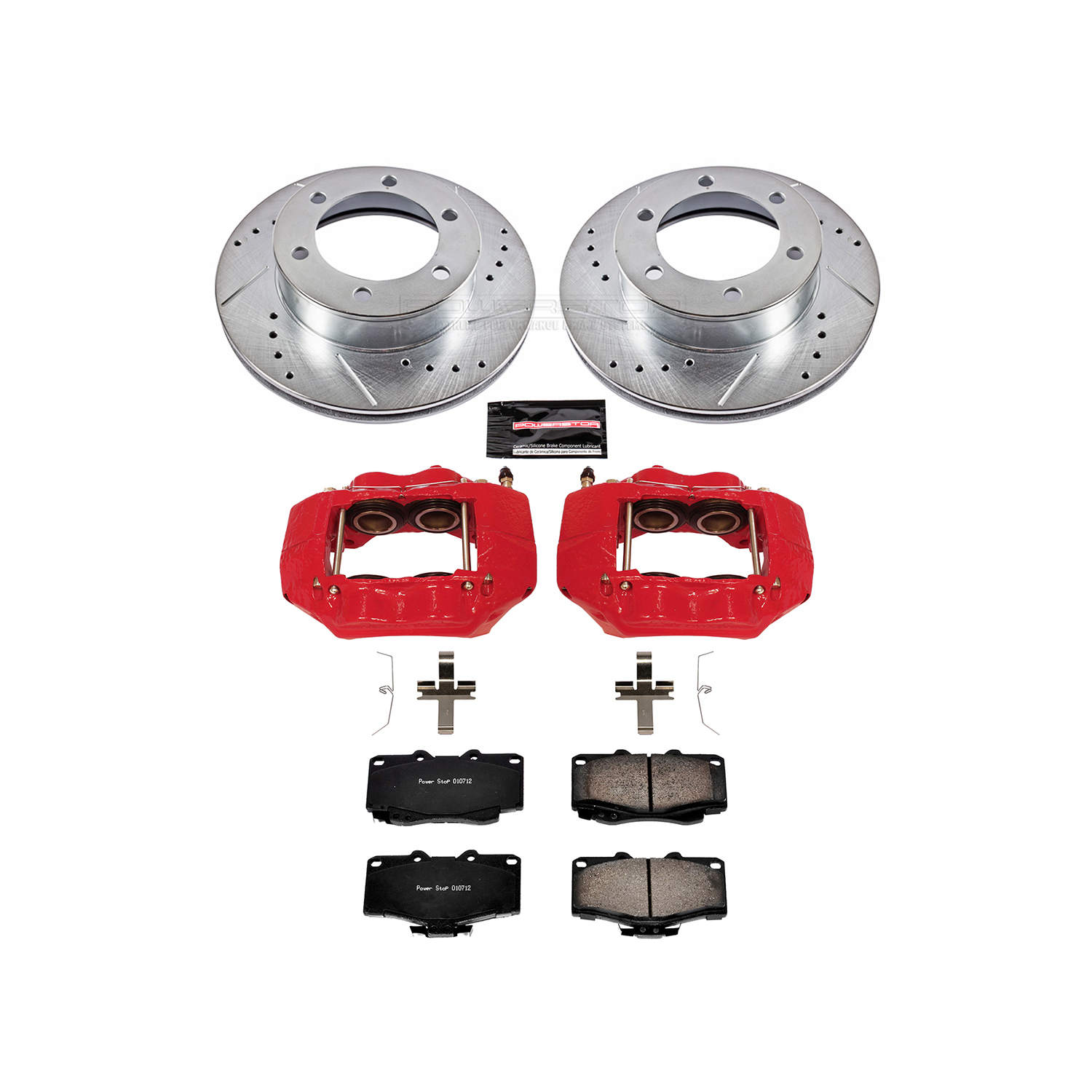 Z23 Daily Driver Carbon-Fiber Ceramic Pads Drilled & Slotted Rotor & Caliper Kit
