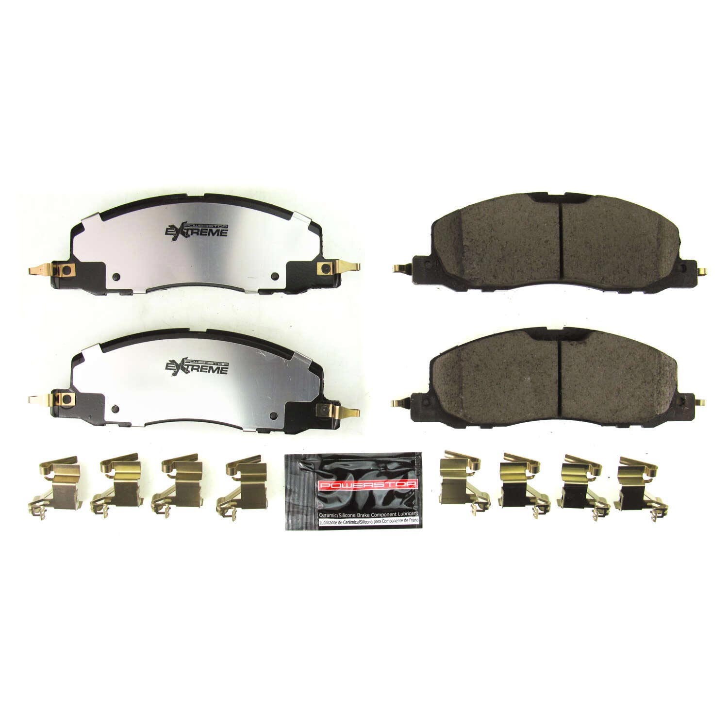 Z36 Truck and SUV Carbon-Fiber Ceramic Brake Pads with Hardware Kit