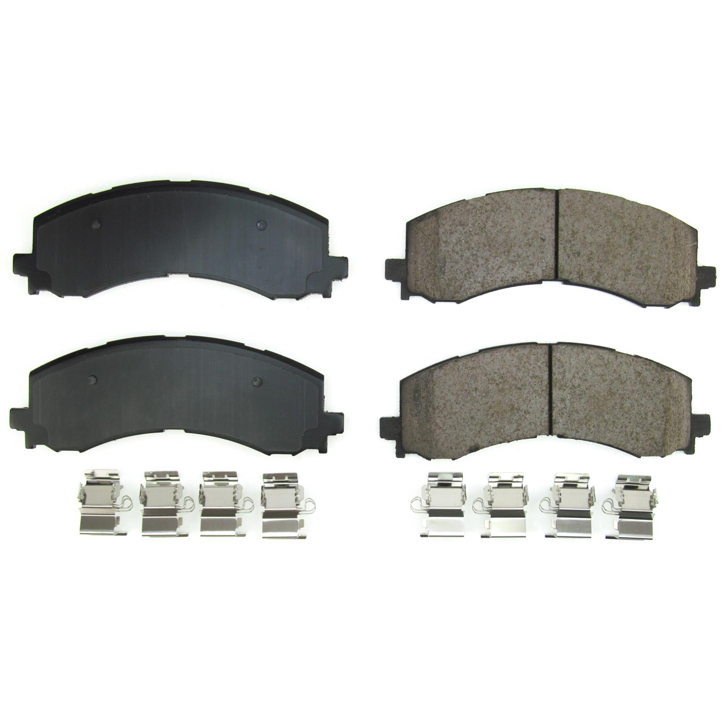 Z17 Low-Dust Ceramic Brake Pads with Hardware
