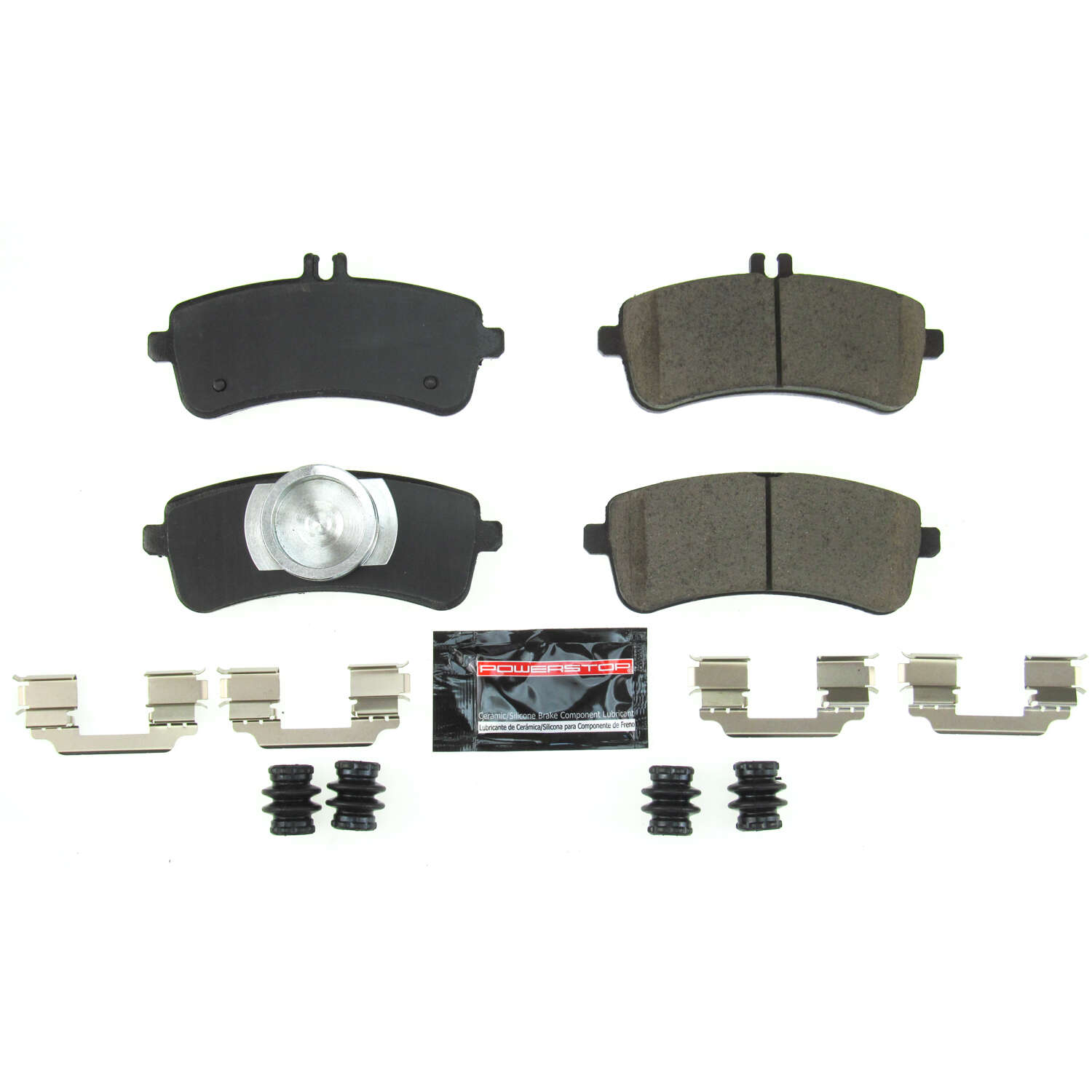Z23 Daily Driver Carbon-Fiber Ceramic Brake Pads with Hardware Kit