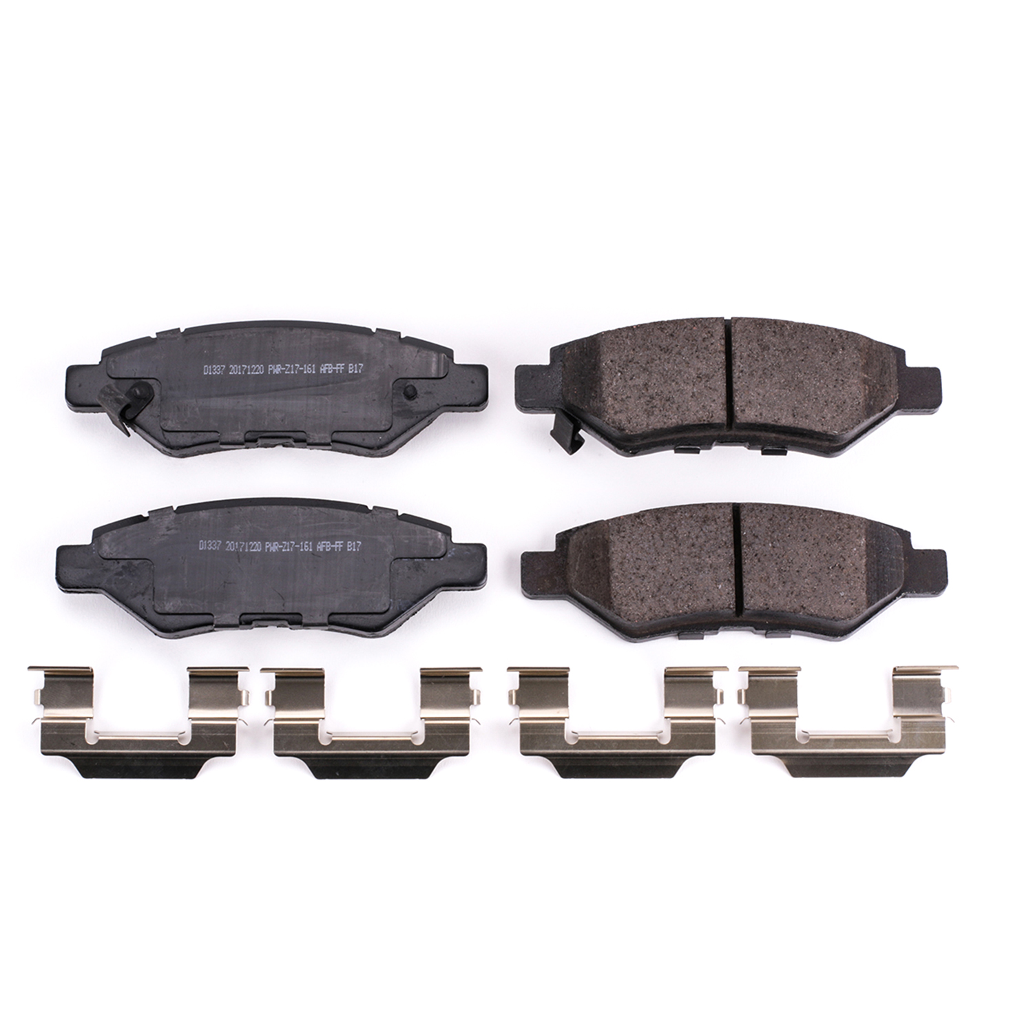 Z17 Low-Dust Ceramic Brake Pads with Hardware