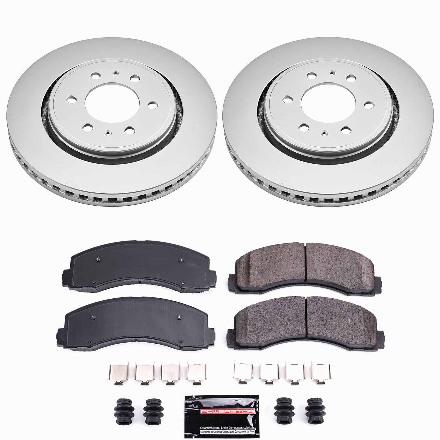 Z23 Daily Driver Carbon-Fiber Ceramic Brake Pad and Coated Rotor Kit