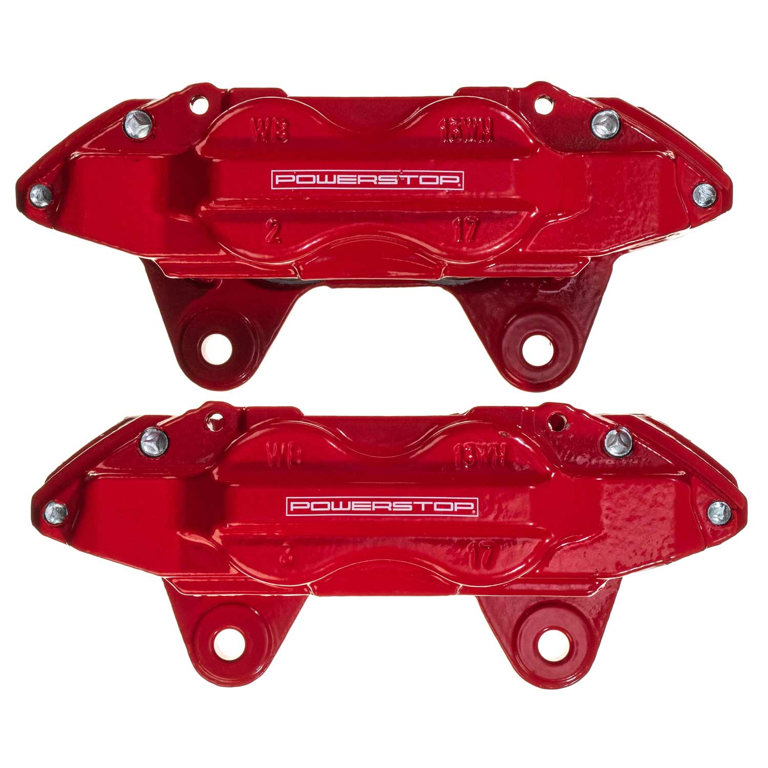Red Powder Coated Calipers