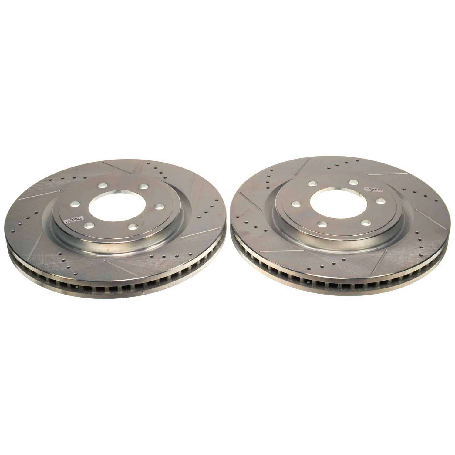 Evolution Performance Drilled And Slotted Rotor Pair