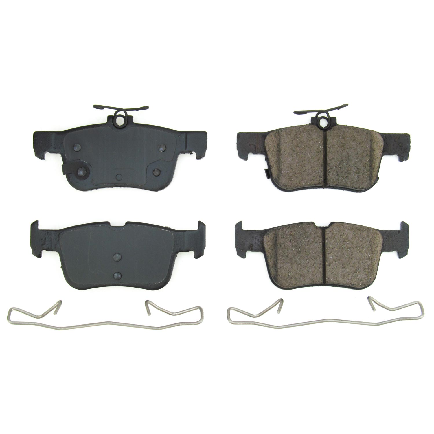 Z17 Low-Dust Ceramic Brake Pads with Hardware