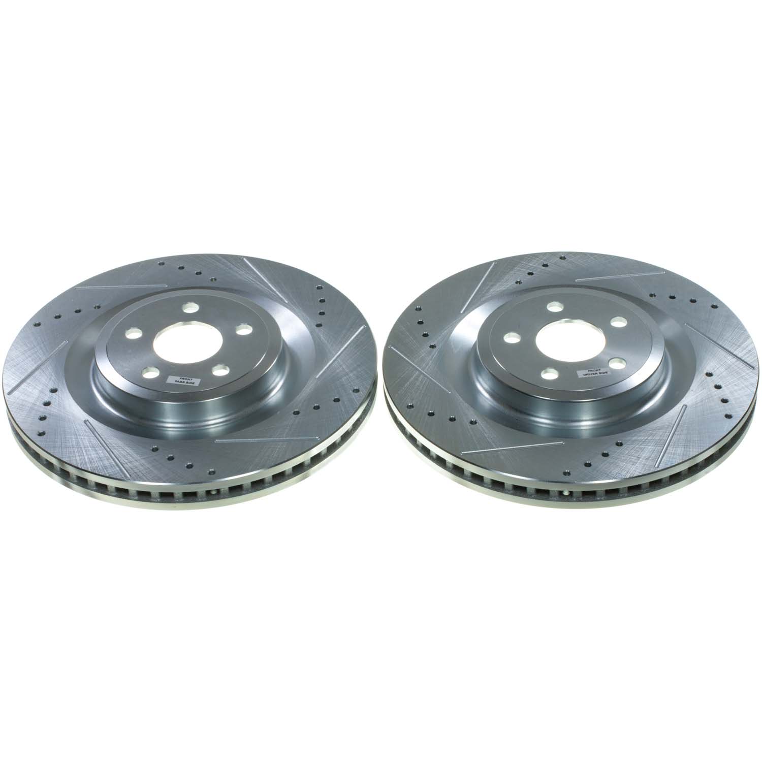 Evolution Performance Drilled And Slotted Rotor Pair
