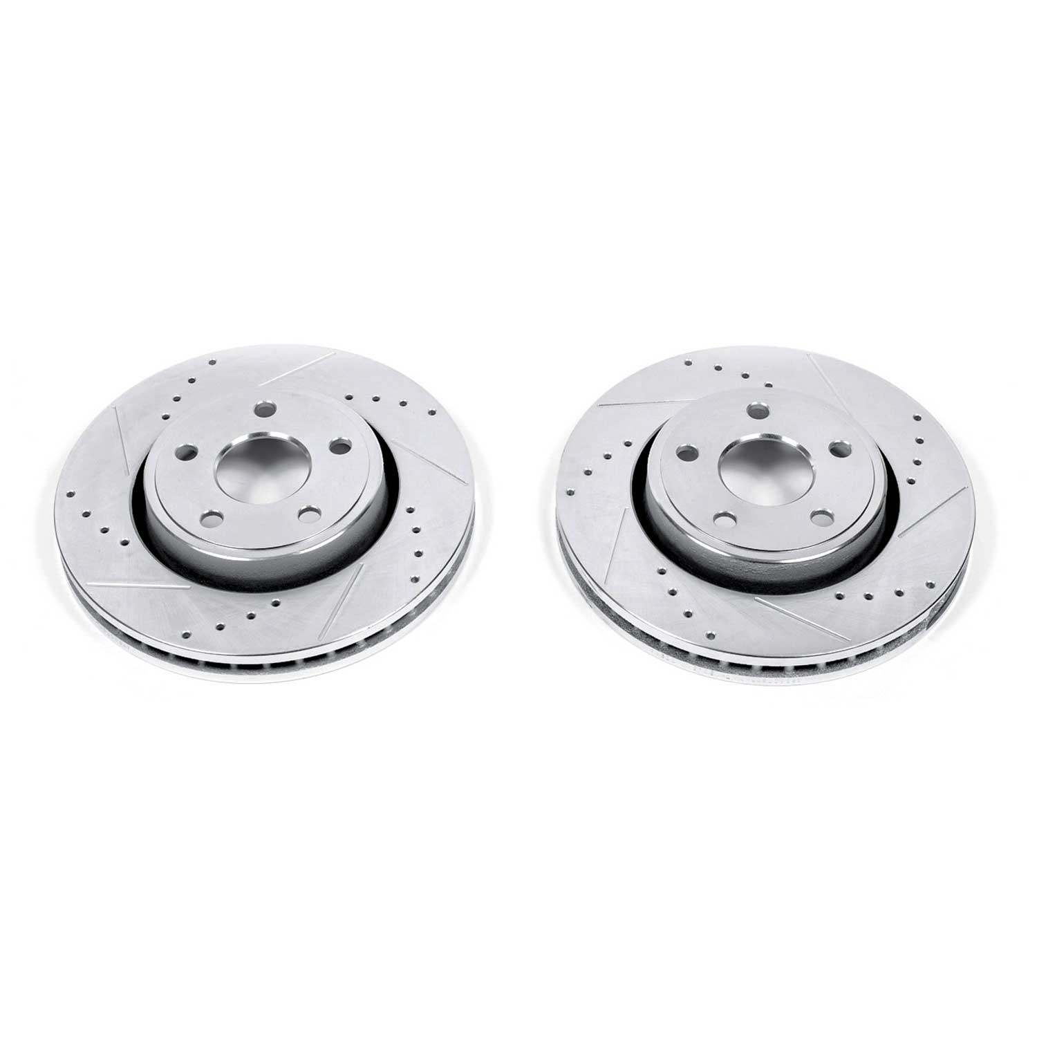 Evolution Performance Drilled And Slotted Rotor Pair