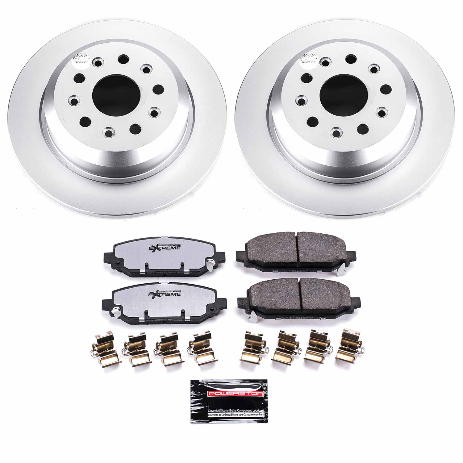 Z36 Truck & Tow Carbon-Fiber Ceramic Brake Pad and Coated Rotor Kit