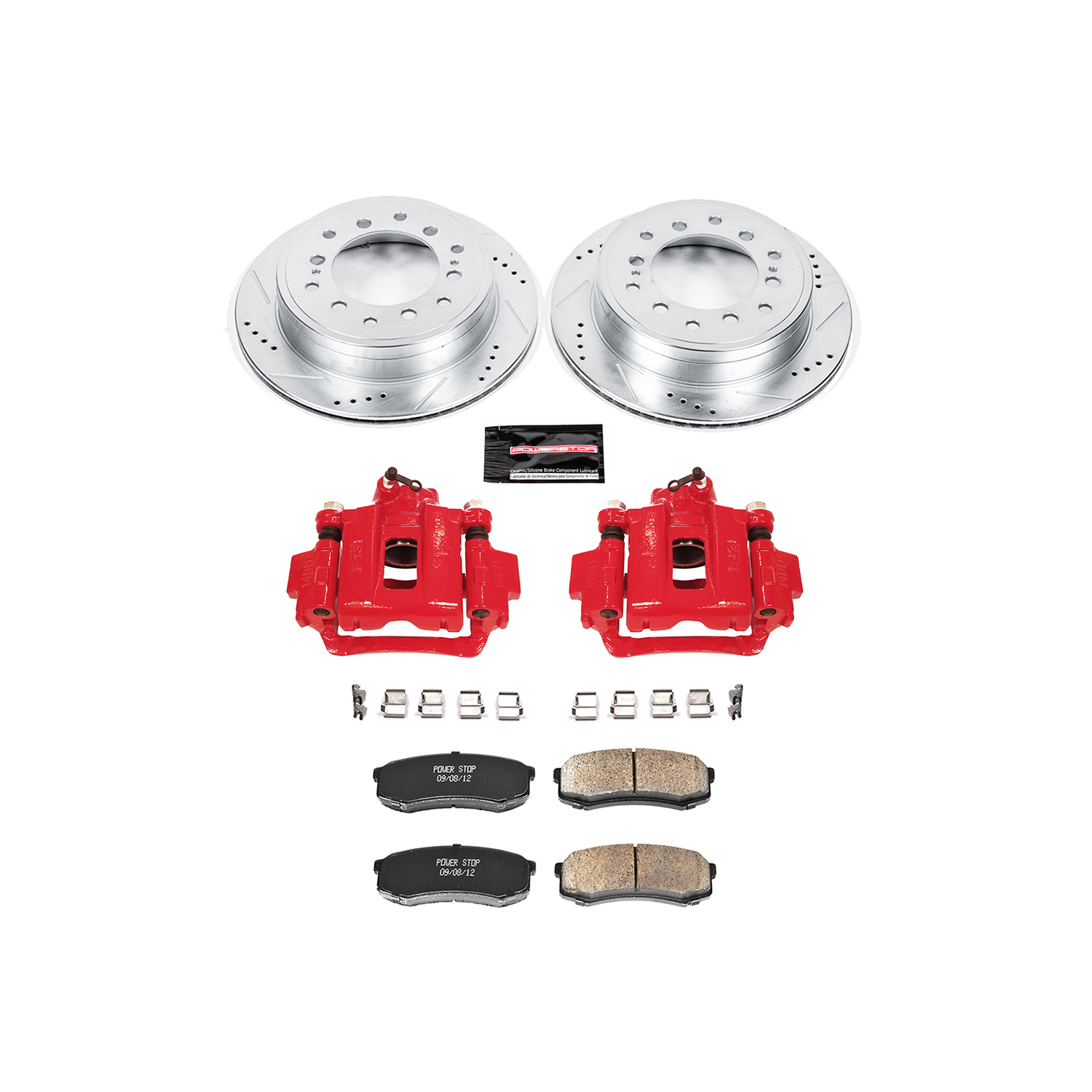 Z23 Daily Driver Carbon-Fiber Ceramic Pads Drilled & Slotted Rotor & Caliper Kit