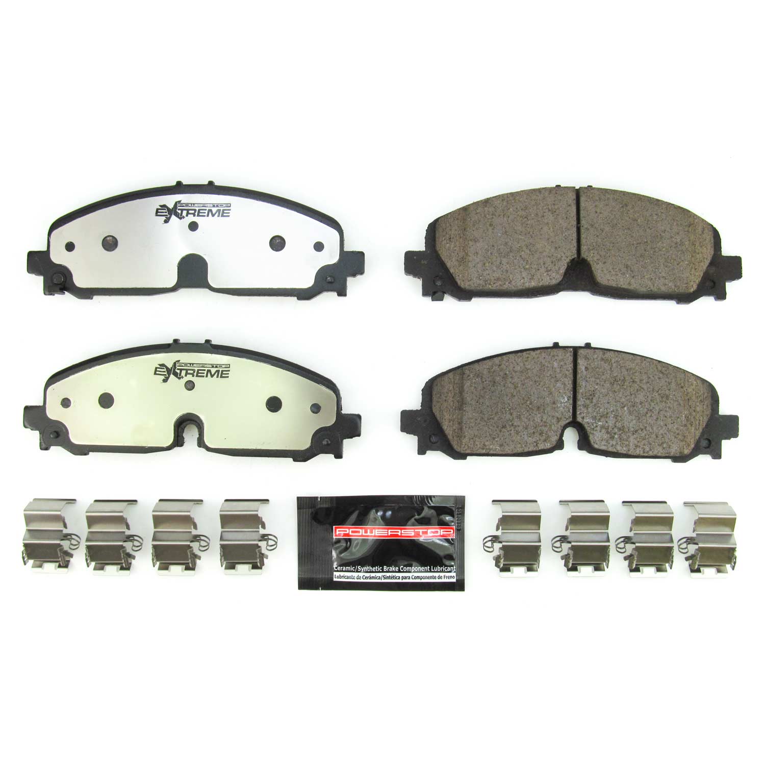 Z36 Truck and SUV Carbon-Fiber Ceramic Brake Pads with Hardware Kit