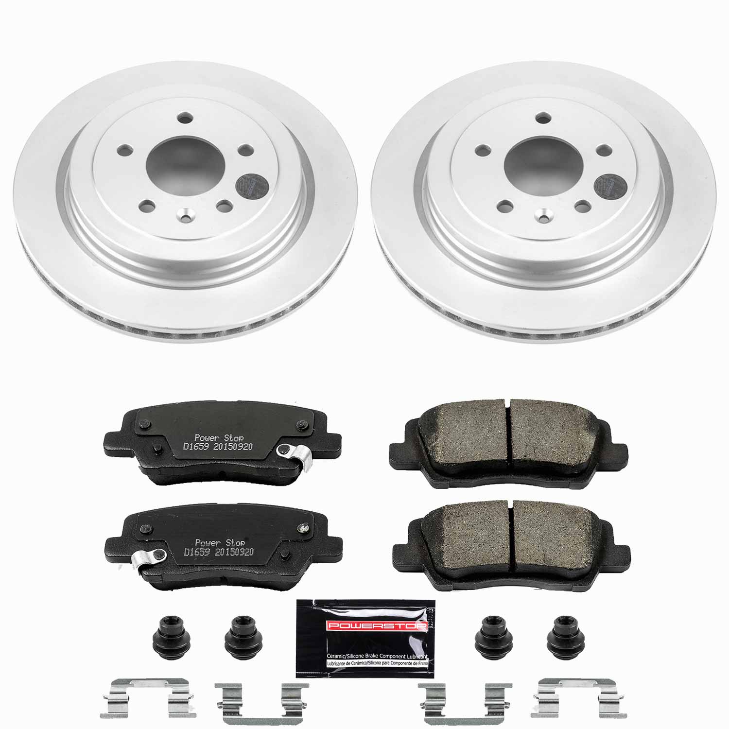 Z23 Daily Driver Carbon-Fiber Ceramic Brake Pad and Coated Rotor Kit