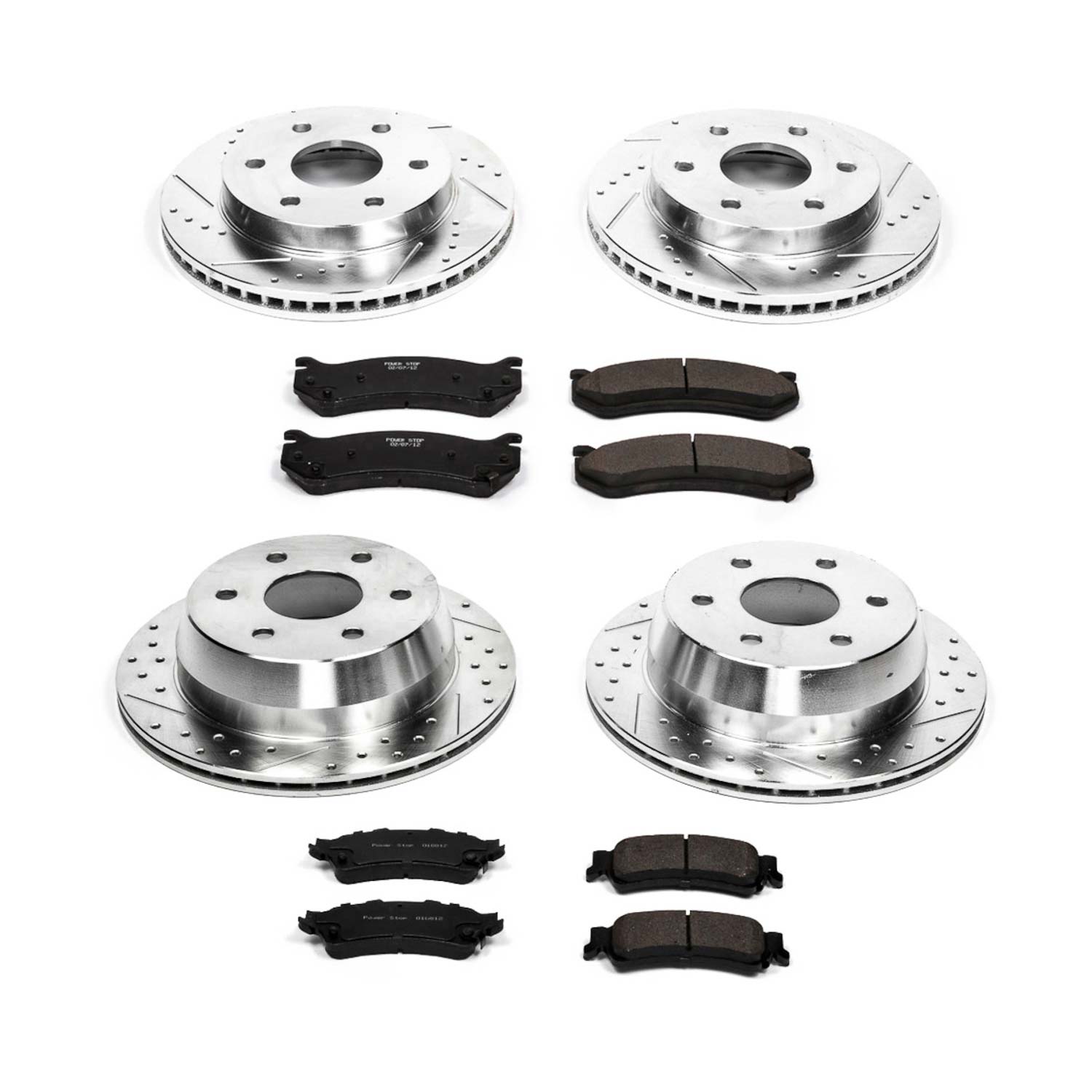 Z23 Daily Driver Carbon-Fiber Ceramic Brake Pad and Drilled & Slotted Rotor Kit