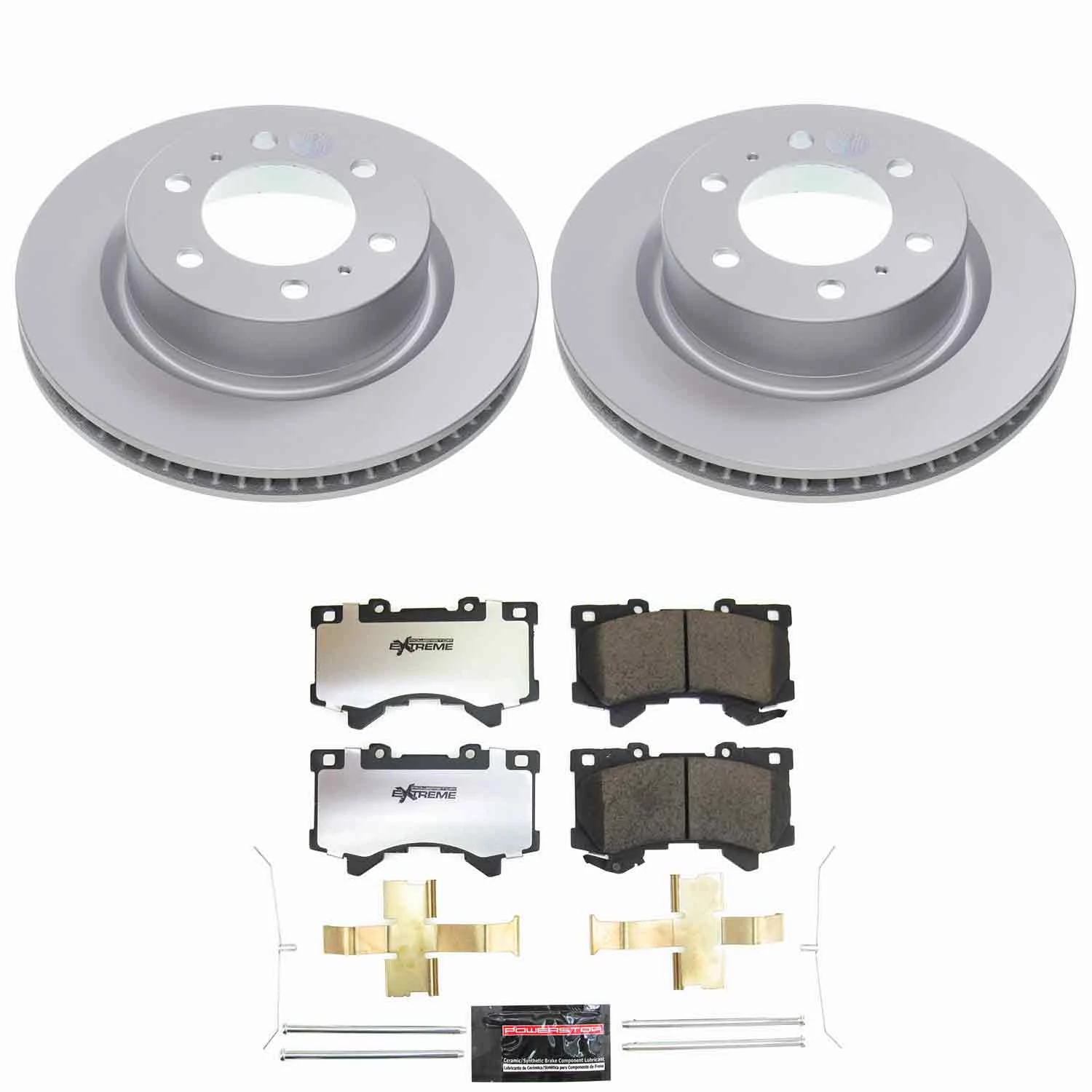 Z36 Truck & Tow Carbon-Fiber Ceramic Brake Pad and Coated Rotor Kit