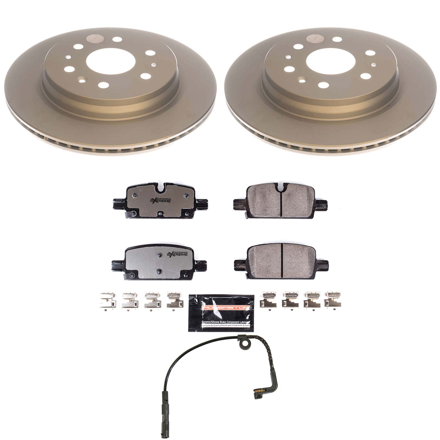 Z36 Truck & Tow Carbon-Fiber Ceramic Brake Pad and Coated Rotor Kit