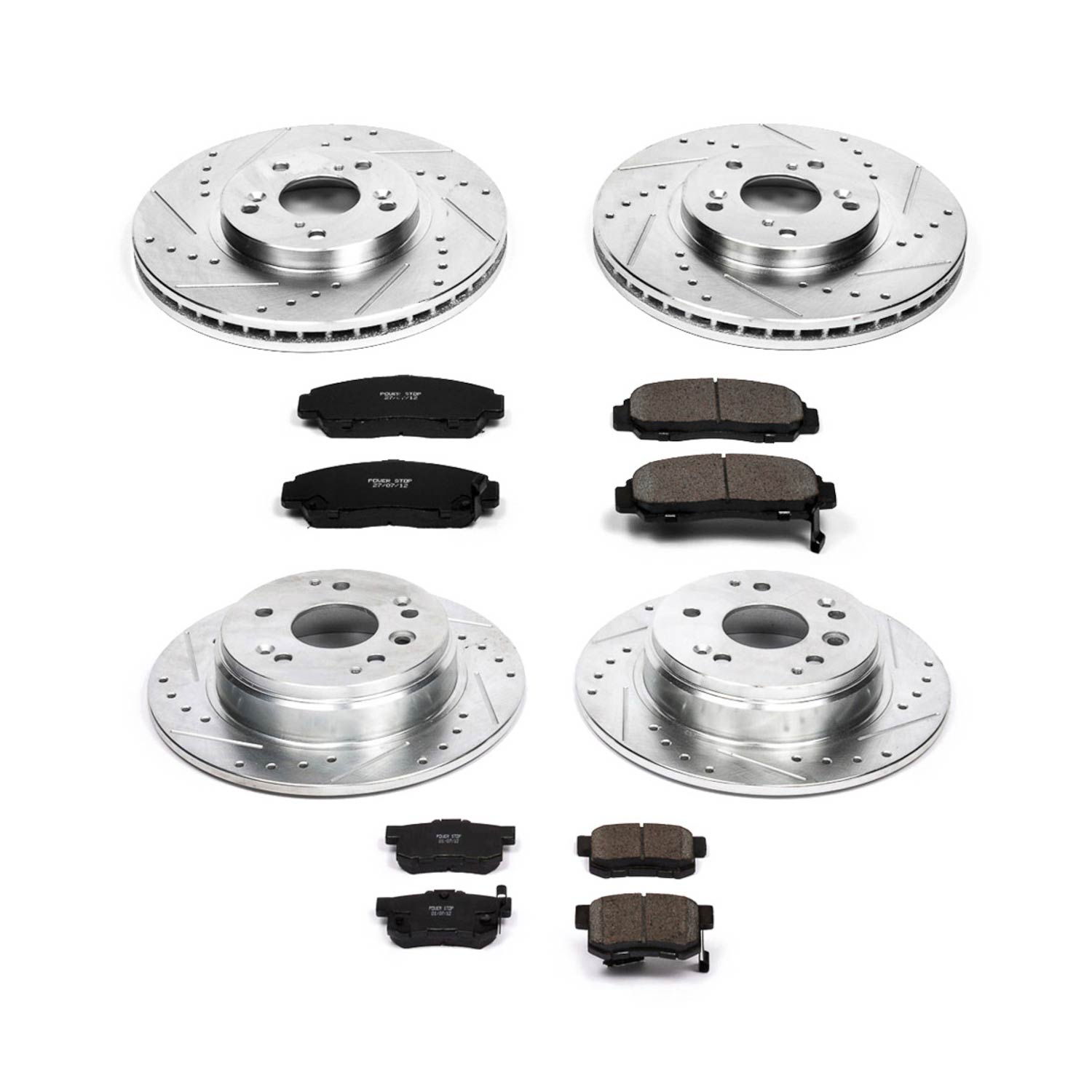 Z23 Daily Driver Carbon-Fiber Ceramic Brake Pad and Drilled & Slotted Rotor Kit
