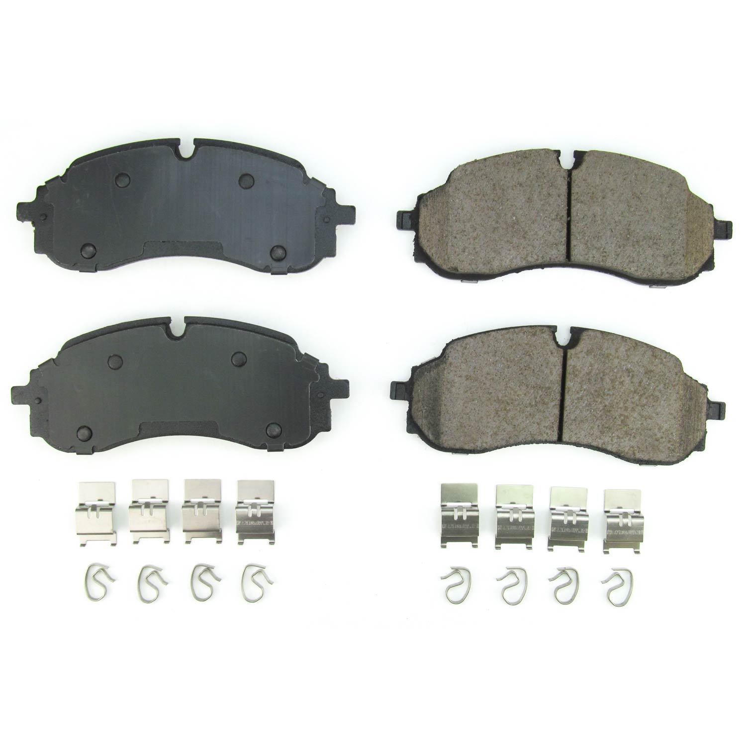 Z17 Low-Dust Ceramic Brake Pads with Hardware