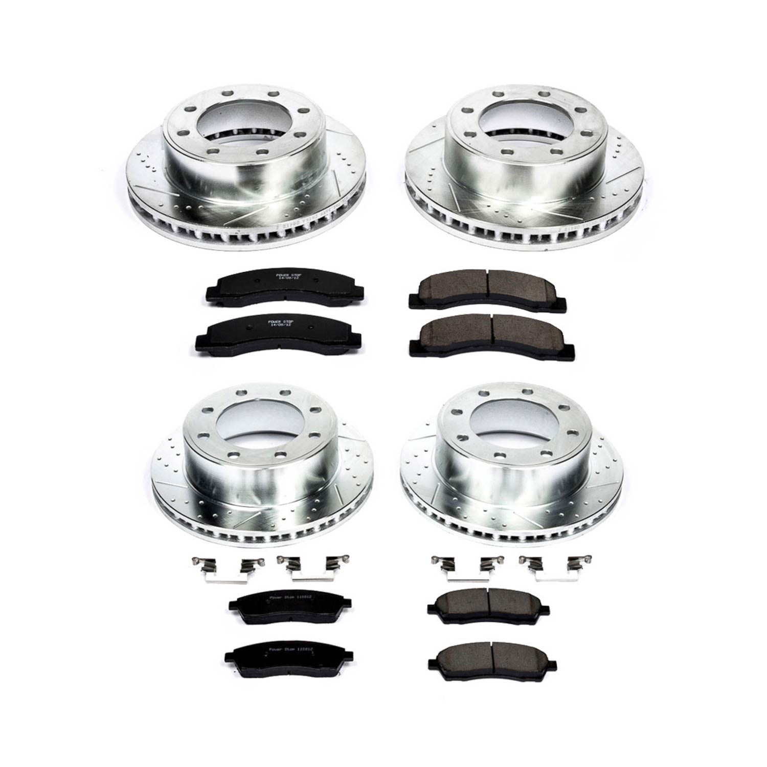 Z23 Daily Driver Carbon-Fiber Ceramic Brake Pad and Drilled & Slotted Rotor Kit