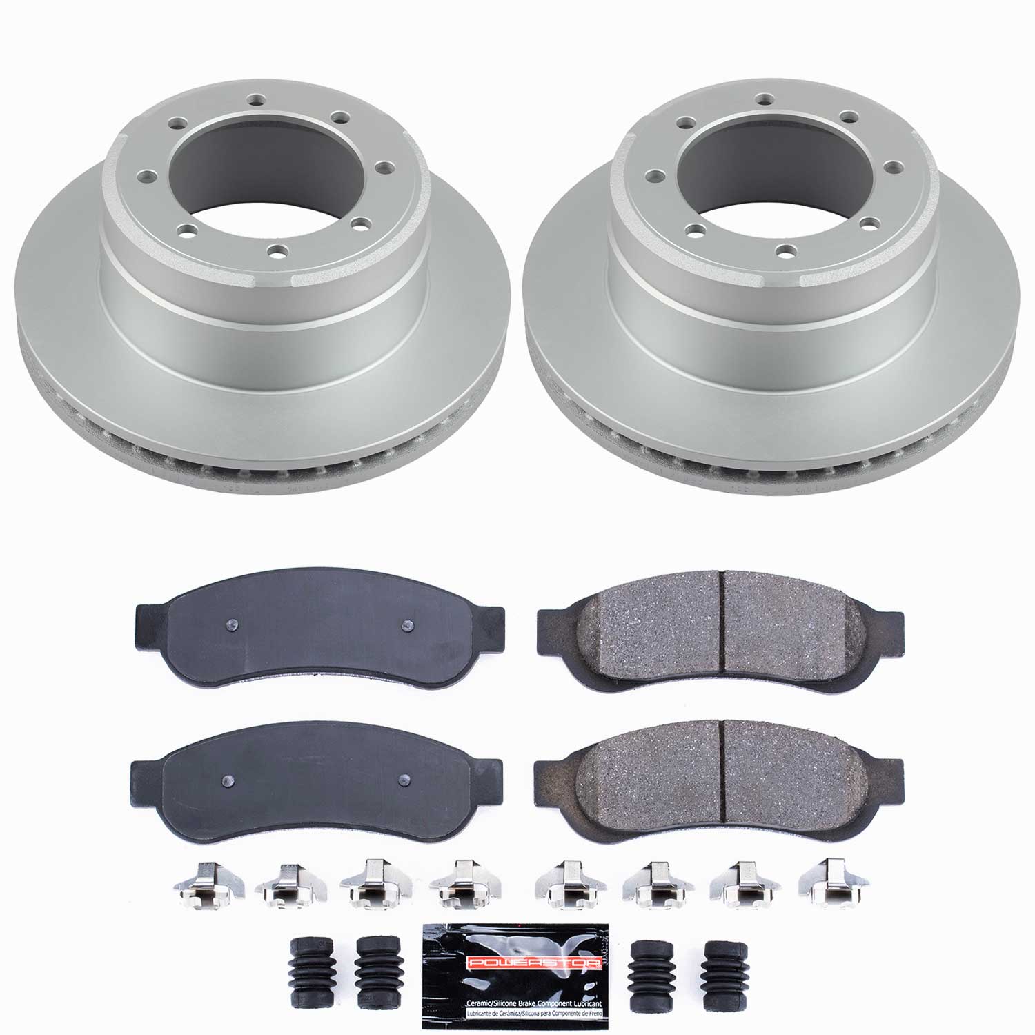 Z23 Daily Driver Carbon-Fiber Ceramic Brake Pad and Coated Rotor Kit