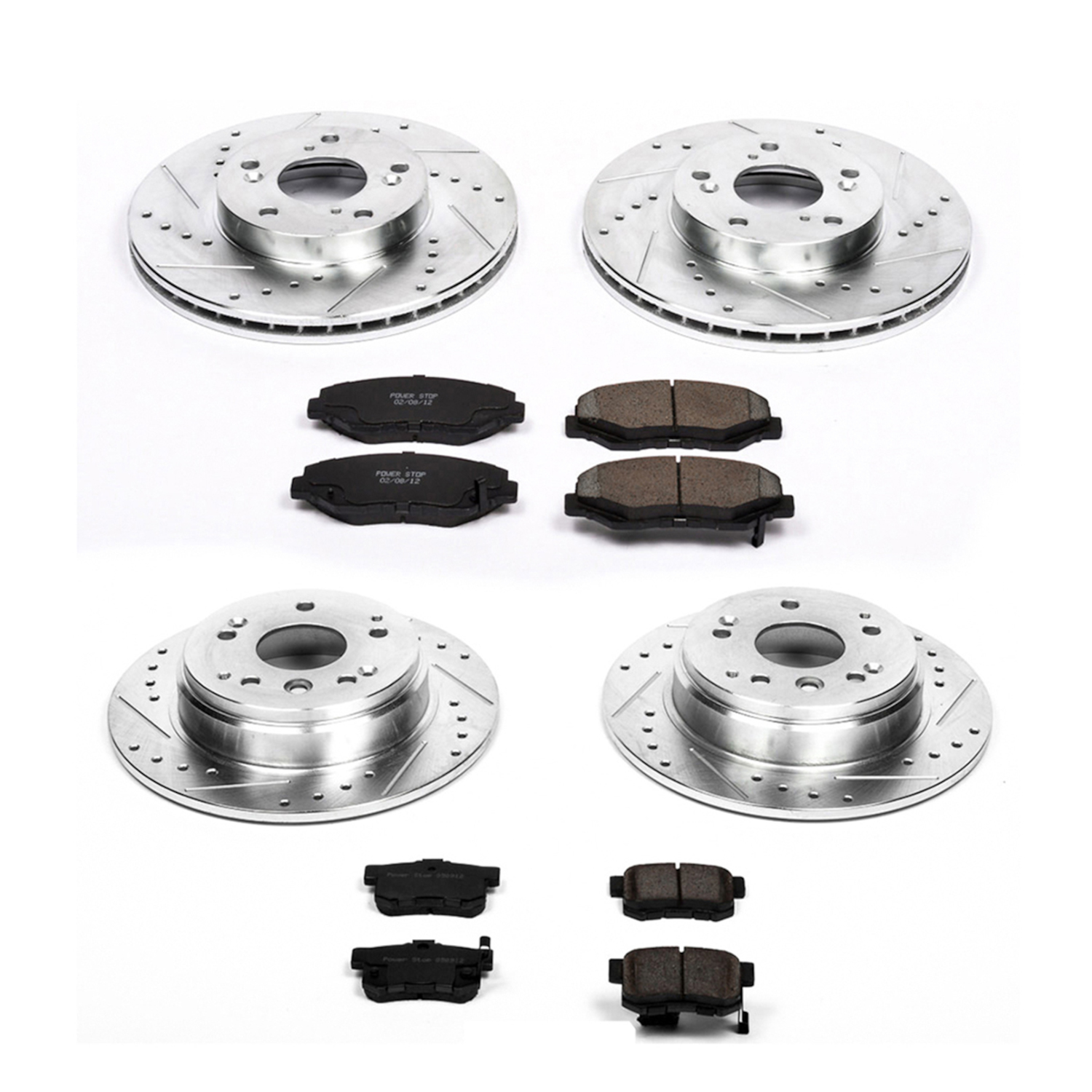 Z23 Daily Driver Carbon-Fiber Ceramic Brake Pad and Drilled & Slotted Rotor Kit