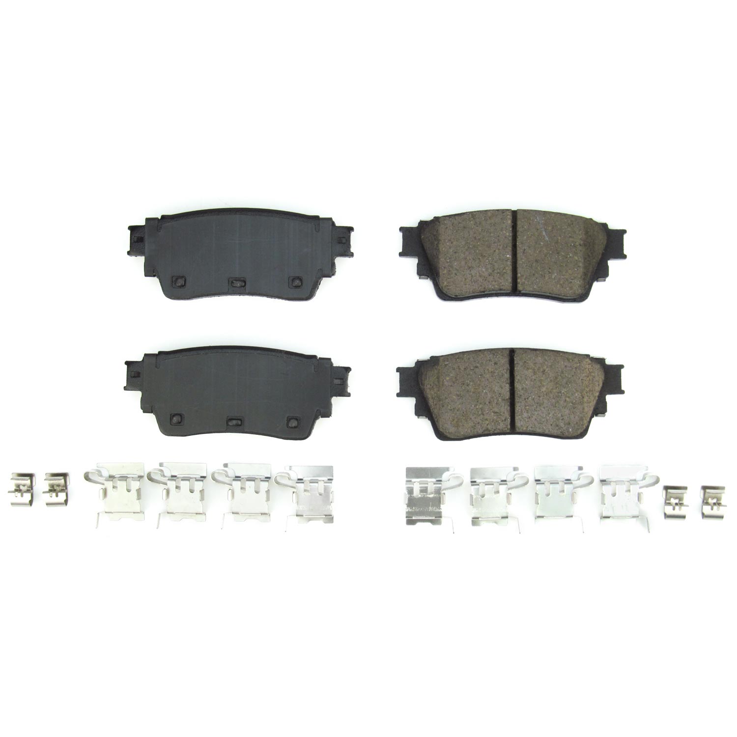 Z17 Low-Dust Ceramic Brake Pads with Hardware