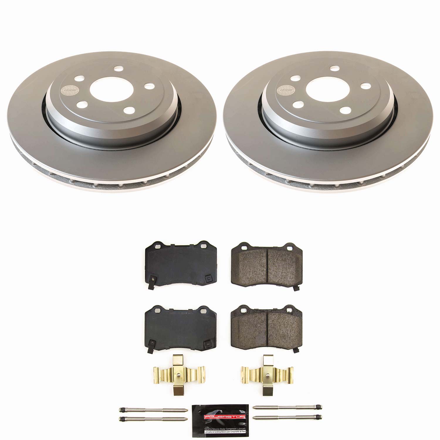 Z23 Daily Driver Carbon-Fiber Ceramic Brake Pad and Coated Rotor Kit