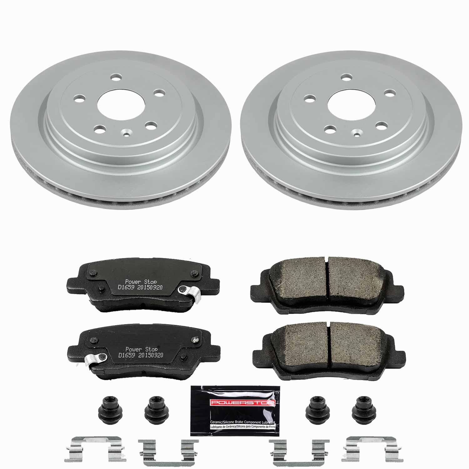 Z23 Daily Driver Carbon-Fiber Ceramic Brake Pad and Coated Rotor Kit
