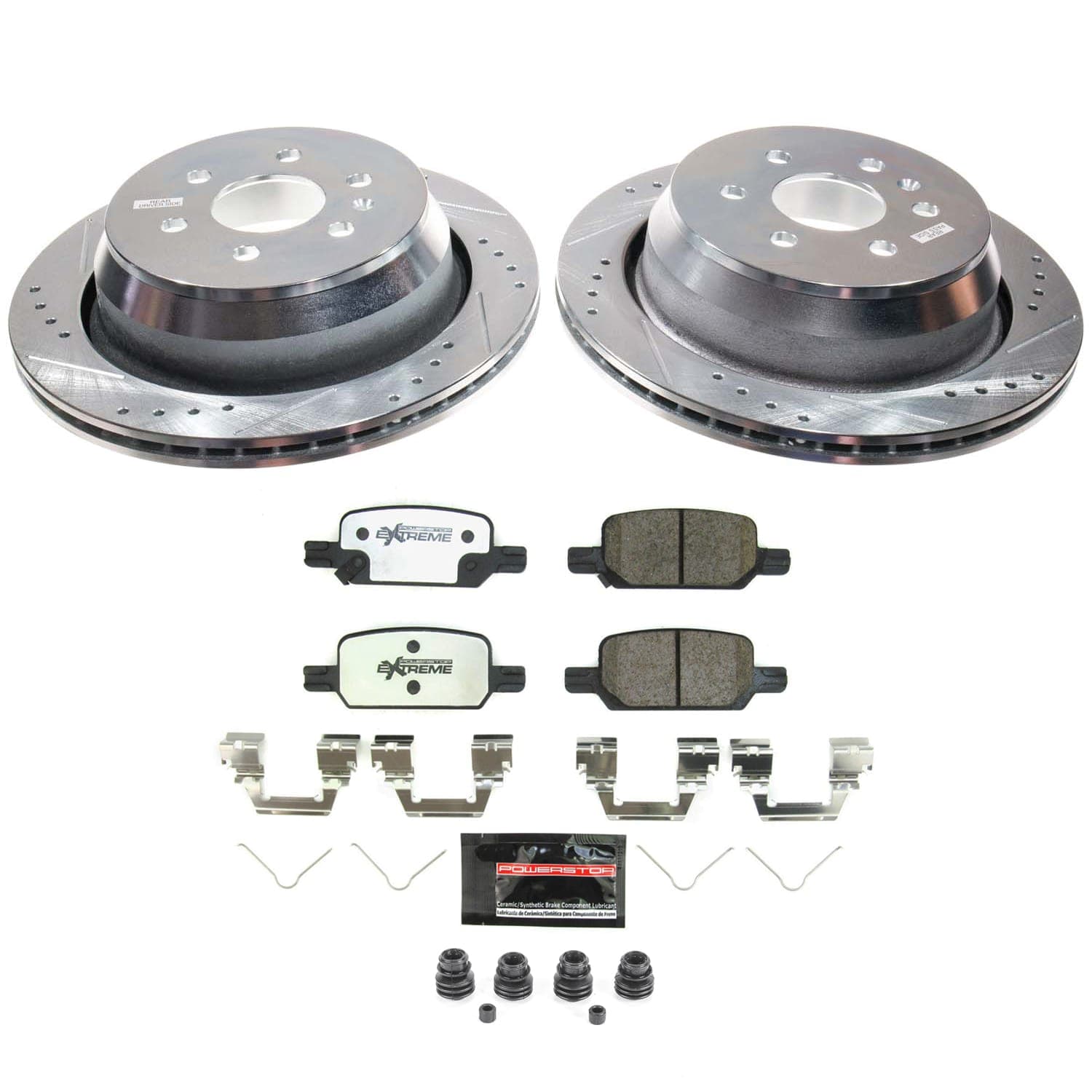 Z36 Truck and SUV Carbon-Fiber Ceramic Brake Pad and Drilled & Slotted Rotor Kit