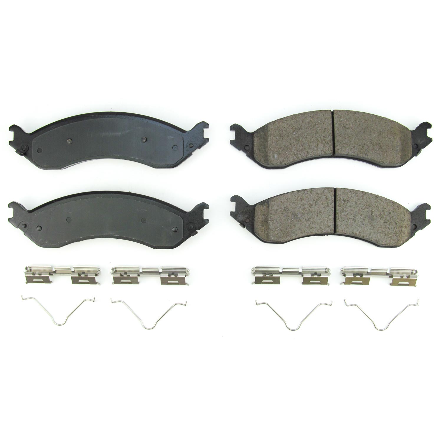 Z17 Low-Dust Ceramic Brake Pads with Hardware