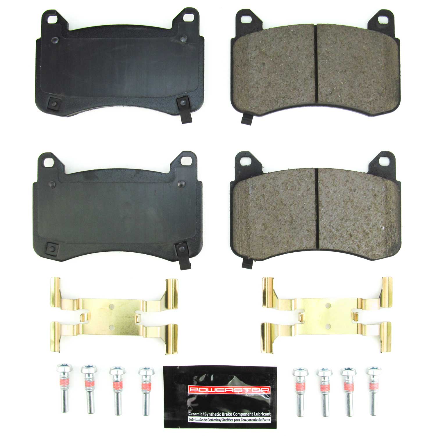 Z23 Daily Driver Carbon-Fiber Ceramic Brake Pads with Hardware Kit