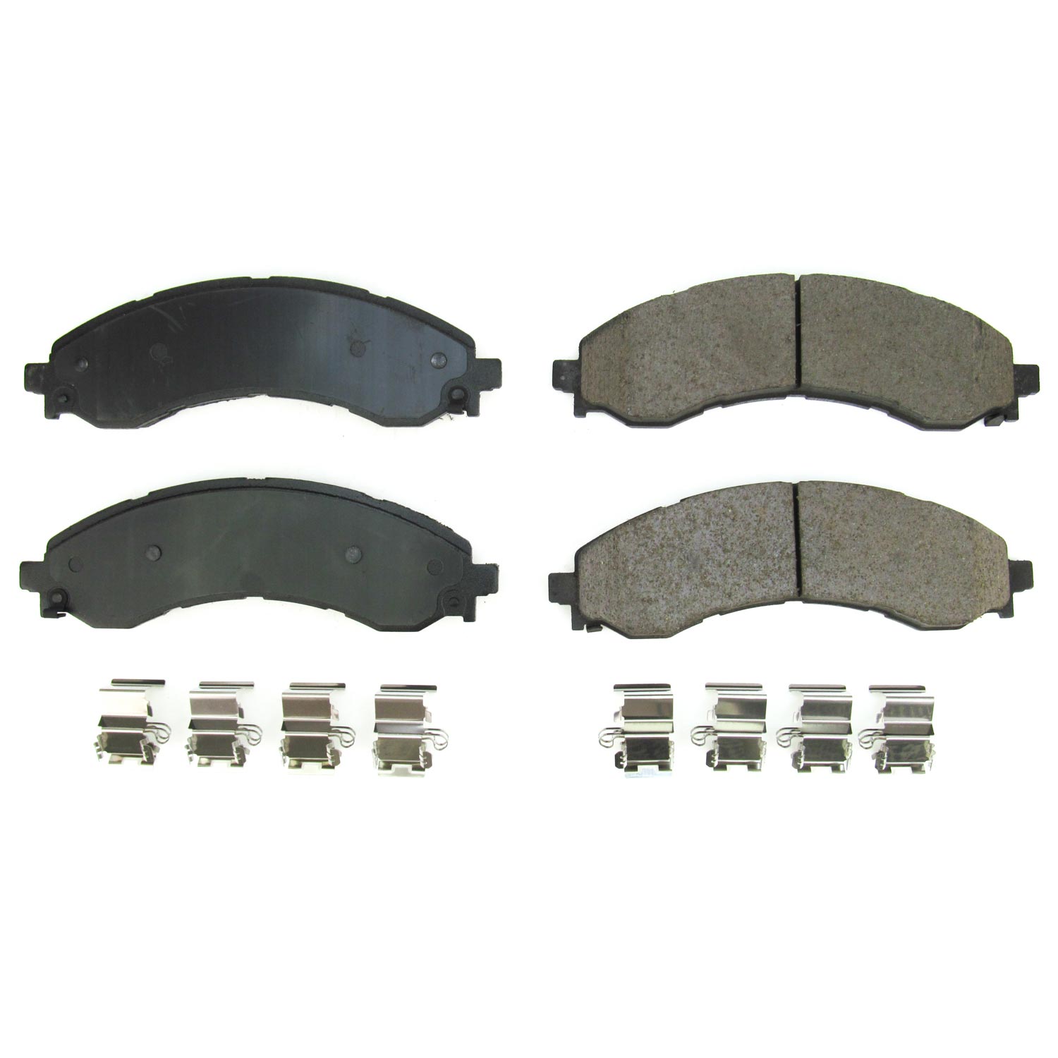 Z17 Low-Dust Ceramic Brake Pads with Hardware